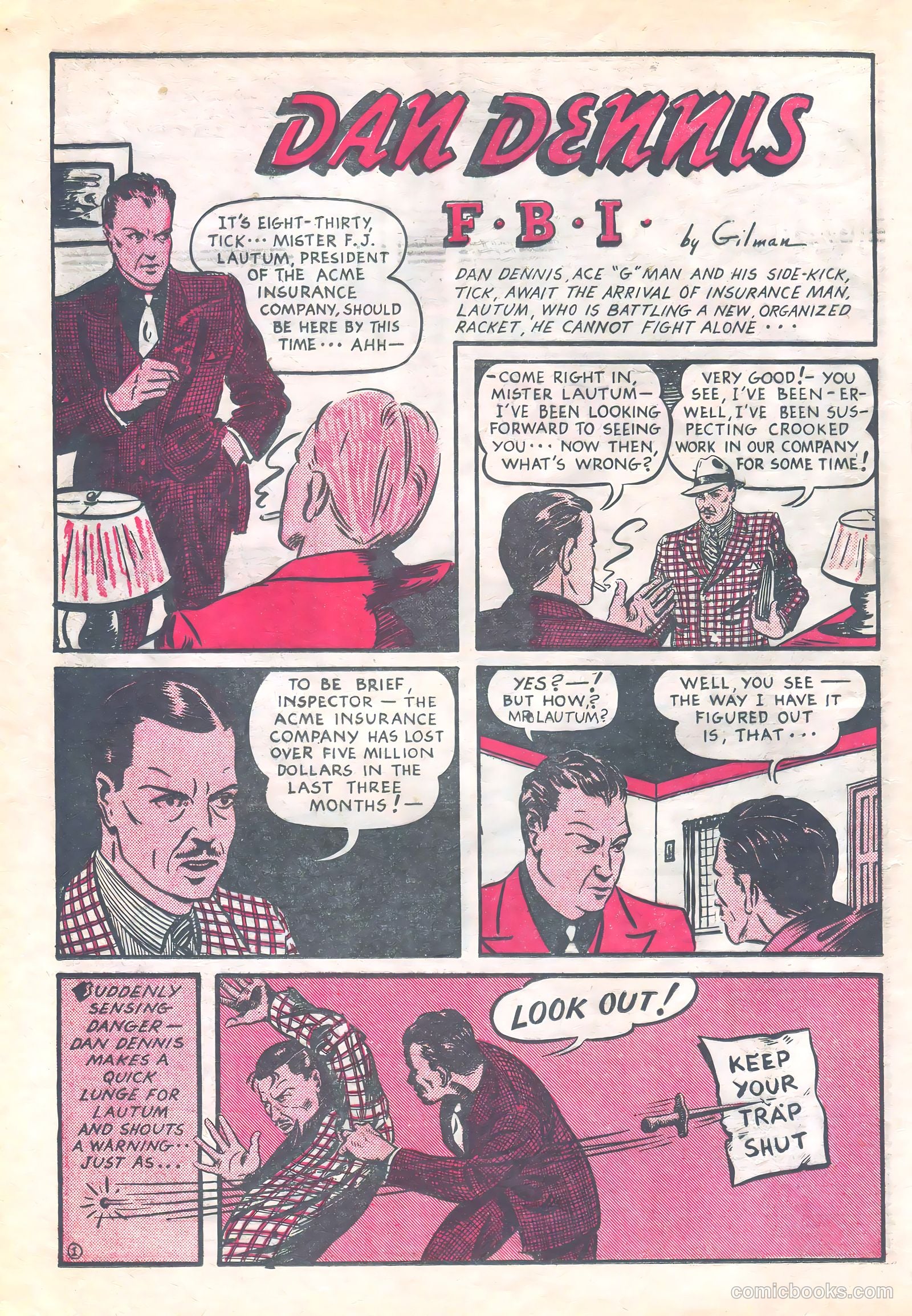 Keen Detective Funnies 17 v3 #1 — page 19 of 66