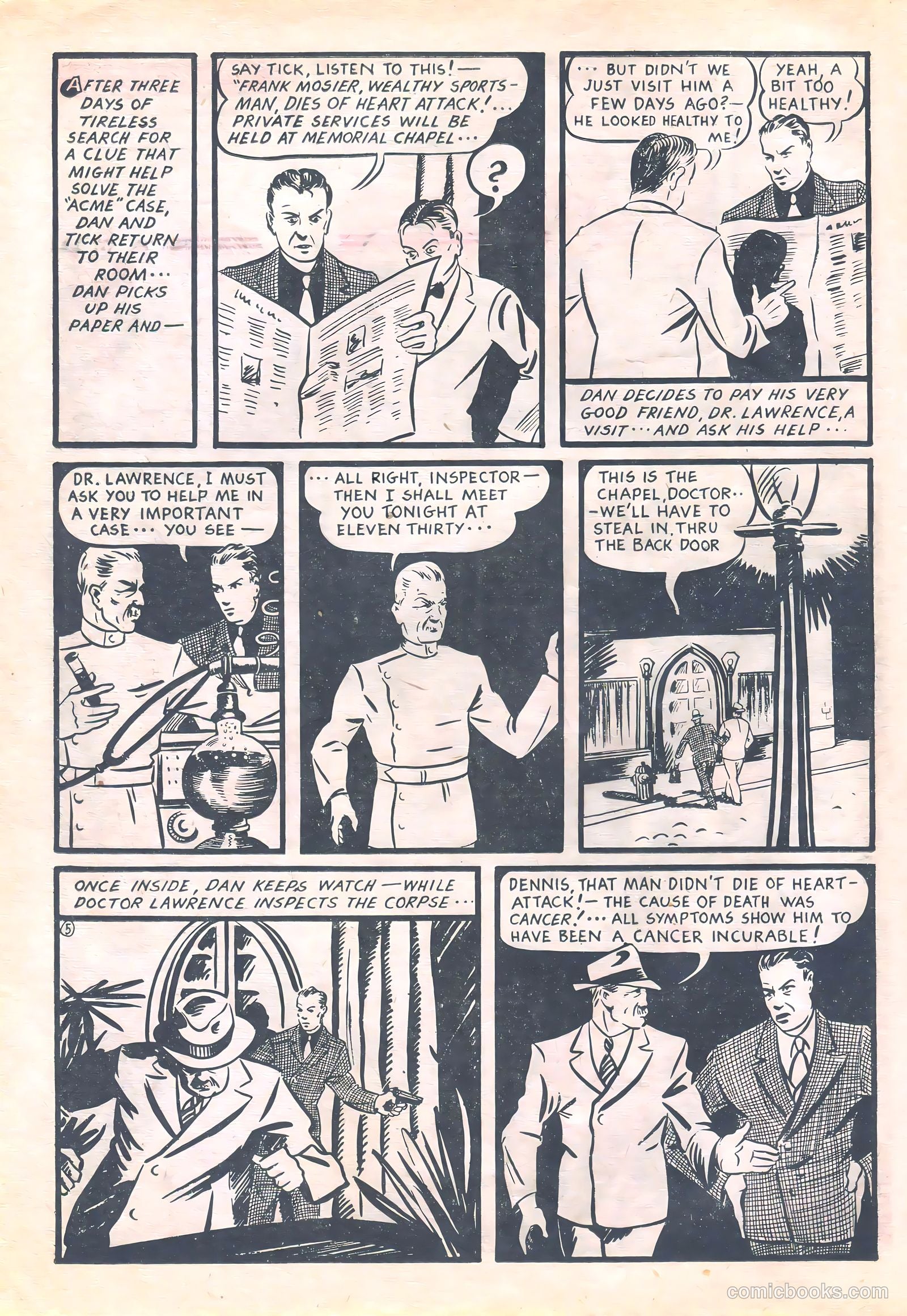 Keen Detective Funnies 17 v3 #1 — page 23 of 66