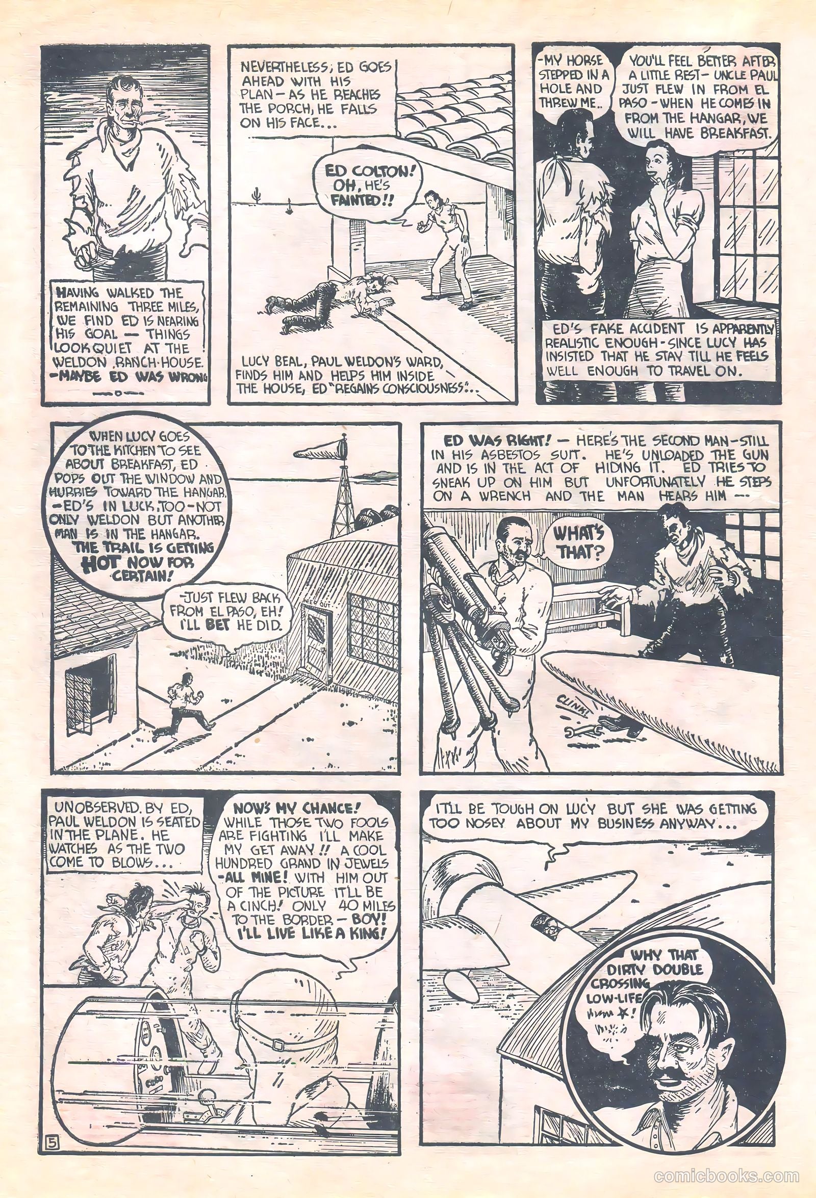 Keen Detective Funnies 17 v3 #1 — page 31 of 66