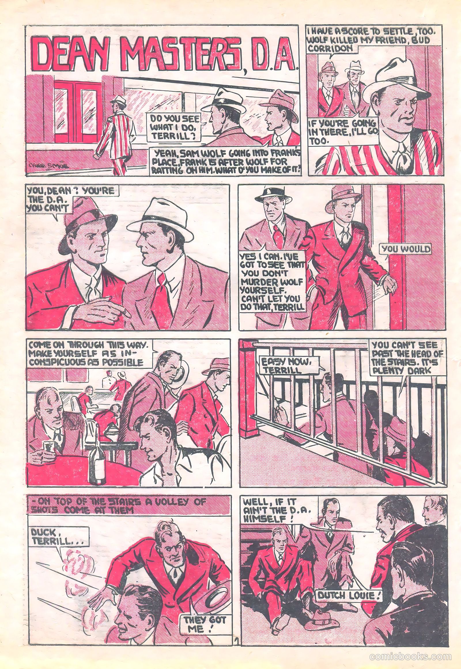 Keen Detective Funnies 17 v3 #1 — page 35 of 66