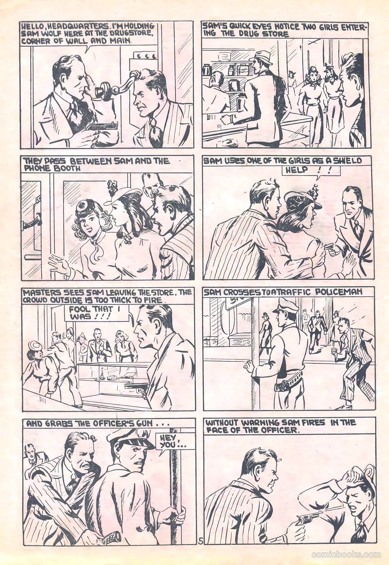 Keen Detective Funnies 17 v3 #1 — page 39 of 66
