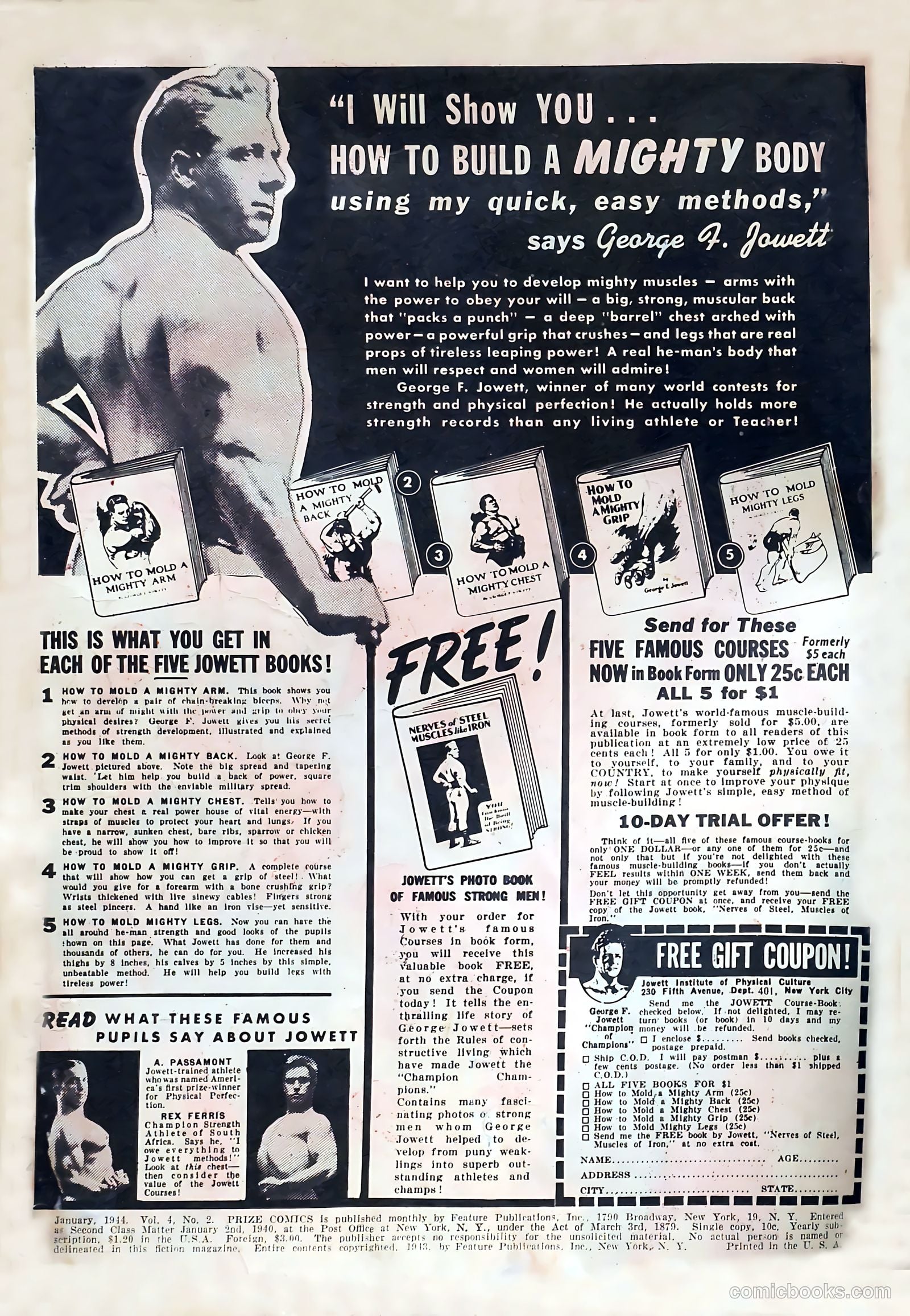 Prize Comics #38 (1940) — page 2 of 60