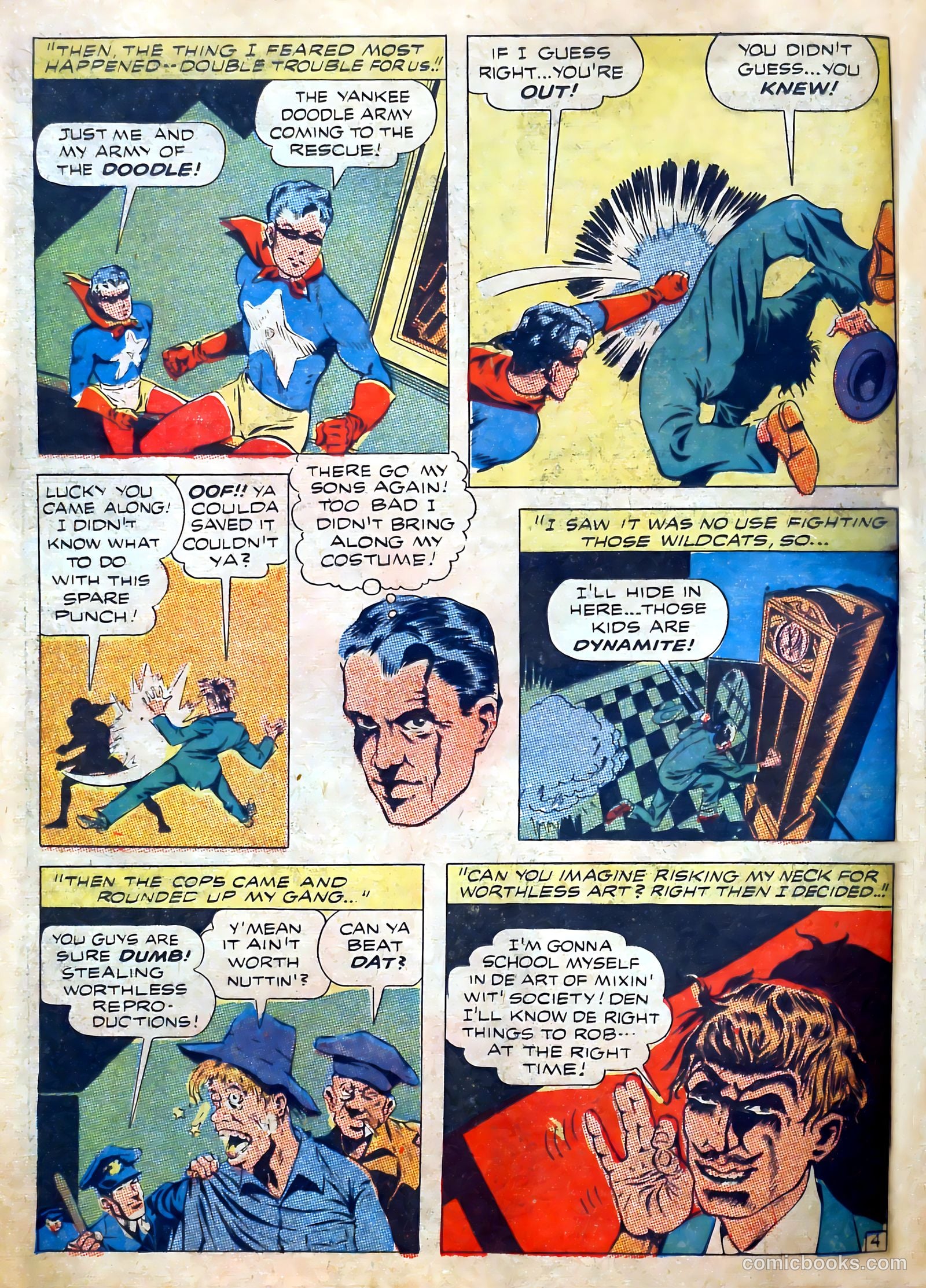 Prize Comics #38 (1940) — page 6 of 60