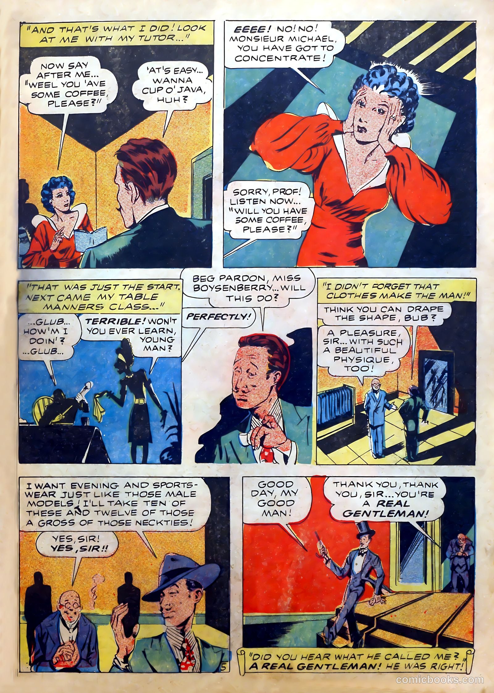 Prize Comics #38 (1940) — page 7 of 60