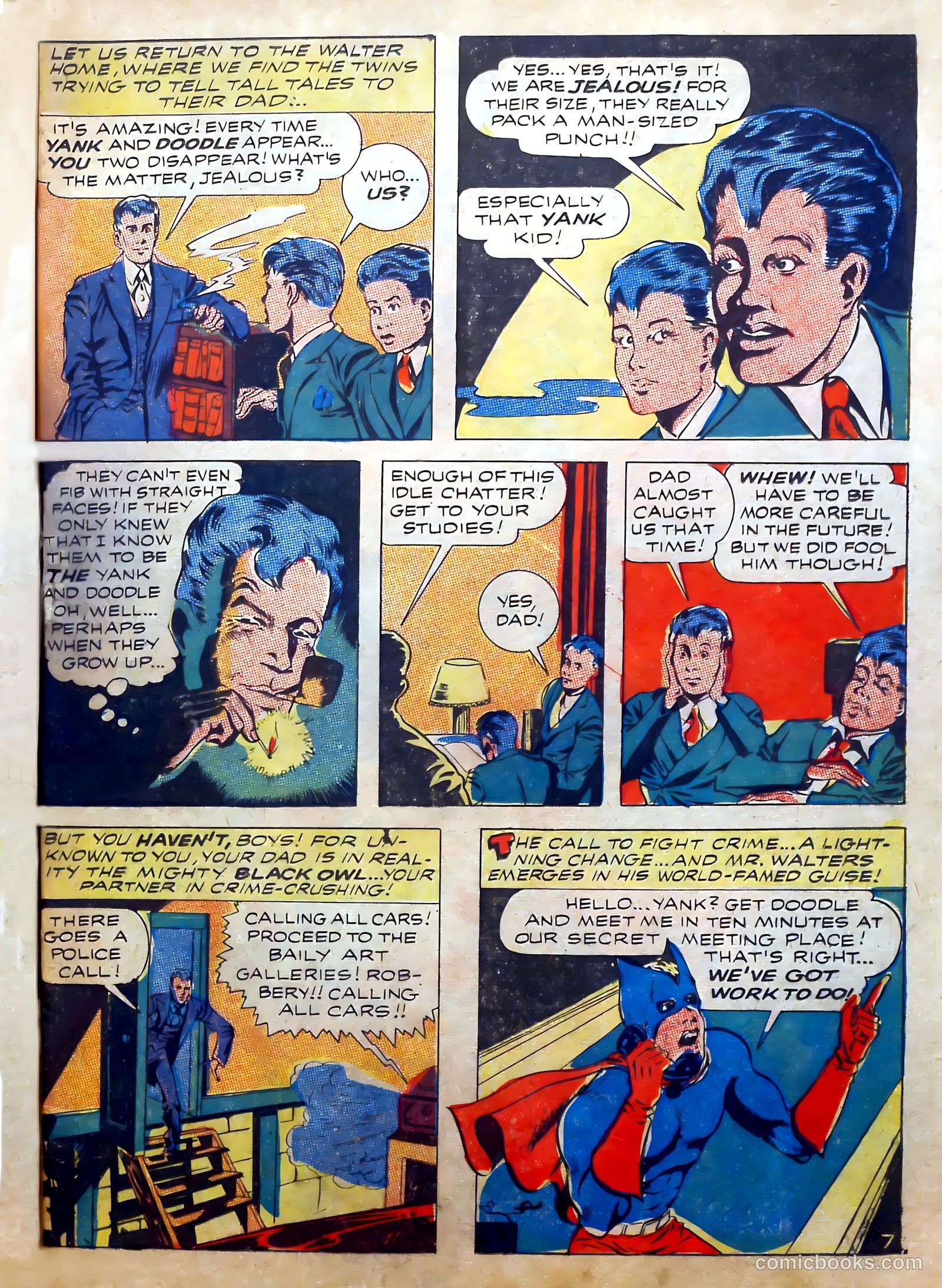 Prize Comics #38 (1940) — page 9 of 60