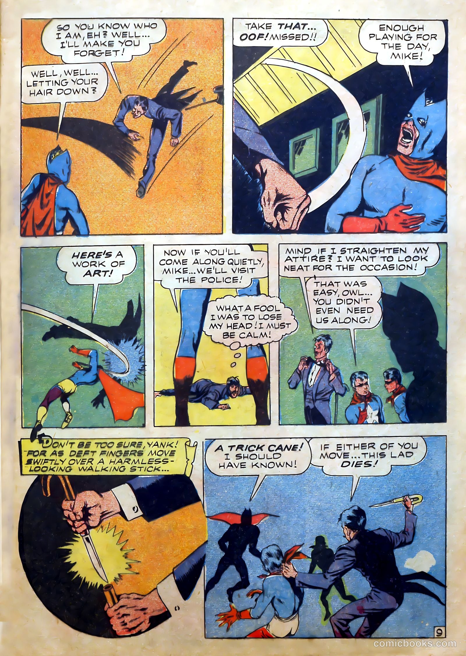 Prize Comics #38 (1940) — page 11 of 60