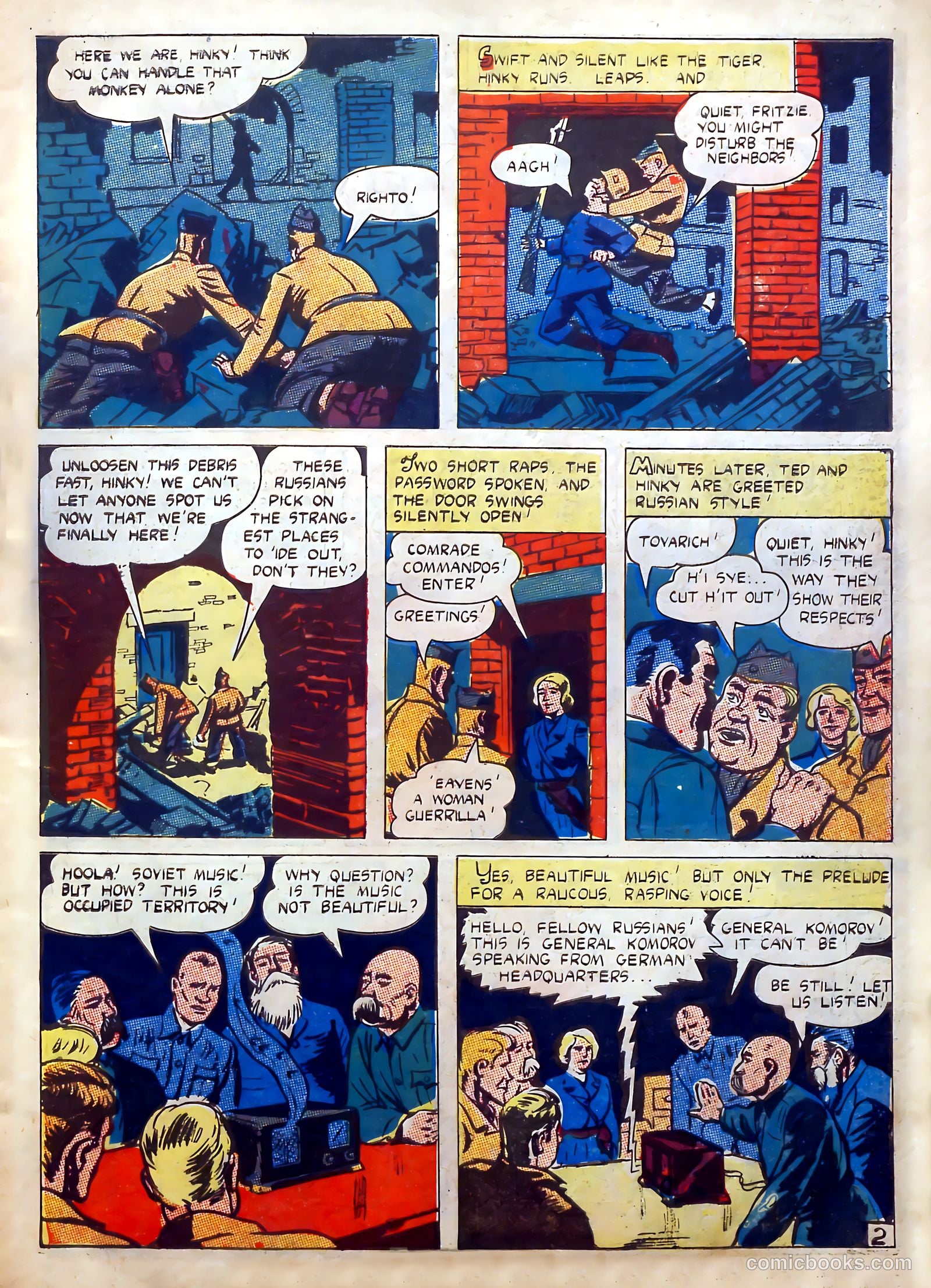 Prize Comics #38 (1940) — page 17 of 60