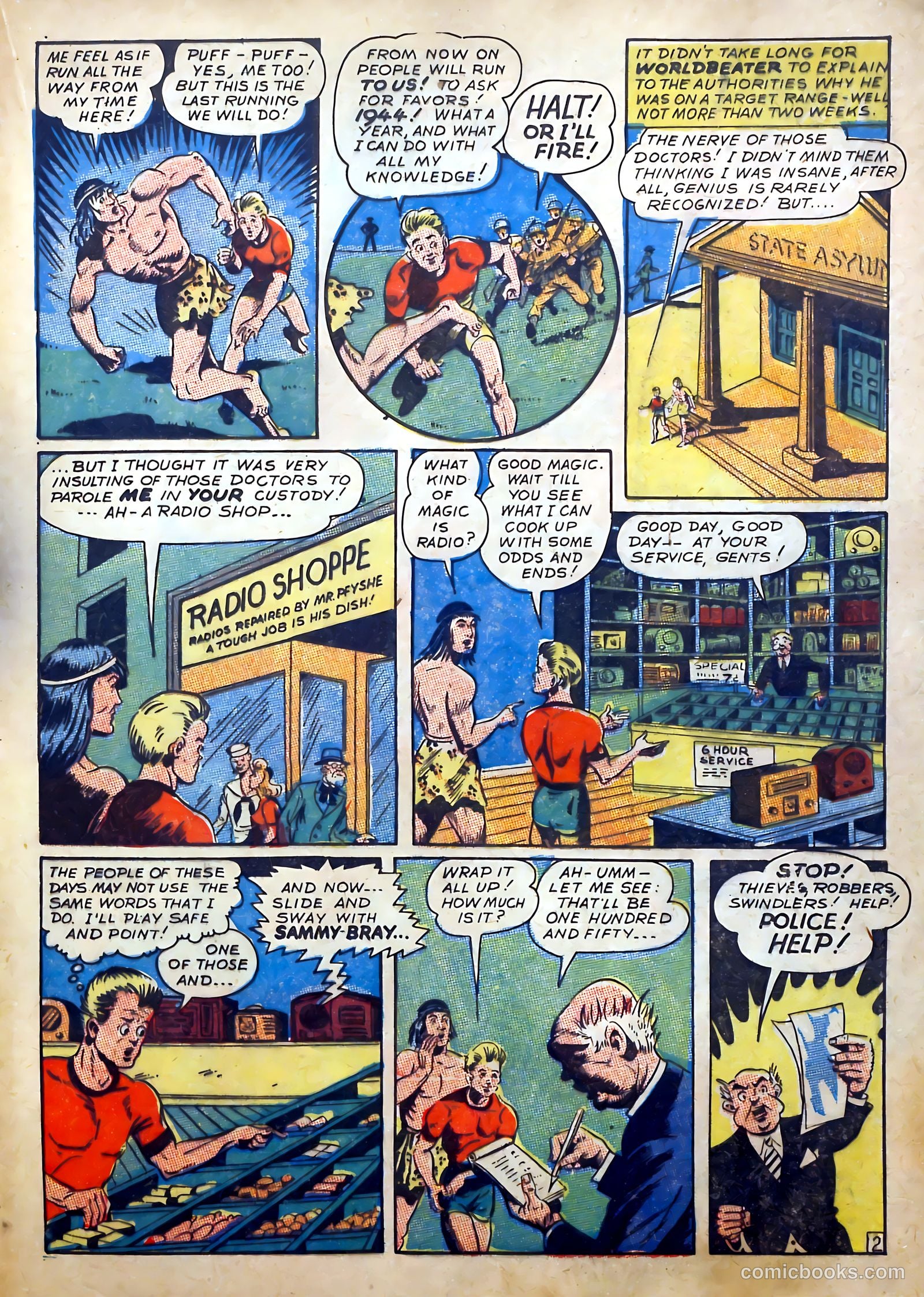 Prize Comics #38 (1940) — page 33 of 60