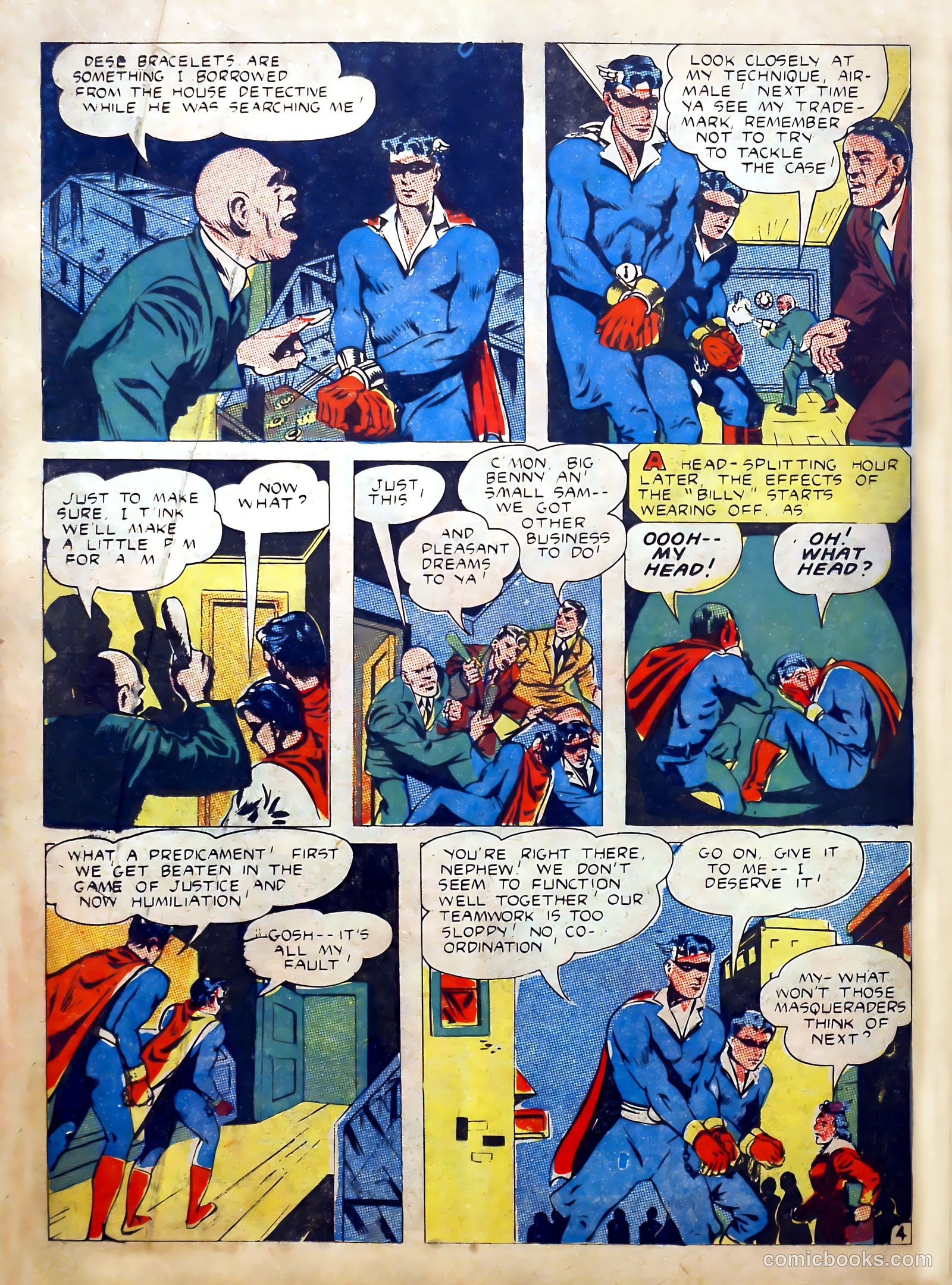 Prize Comics #38 (1940) — page 54 of 60