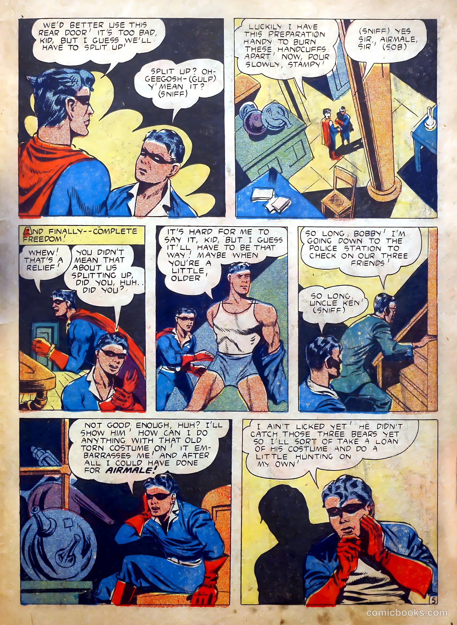 Prize Comics #38 (1940) — page 55 of 60
