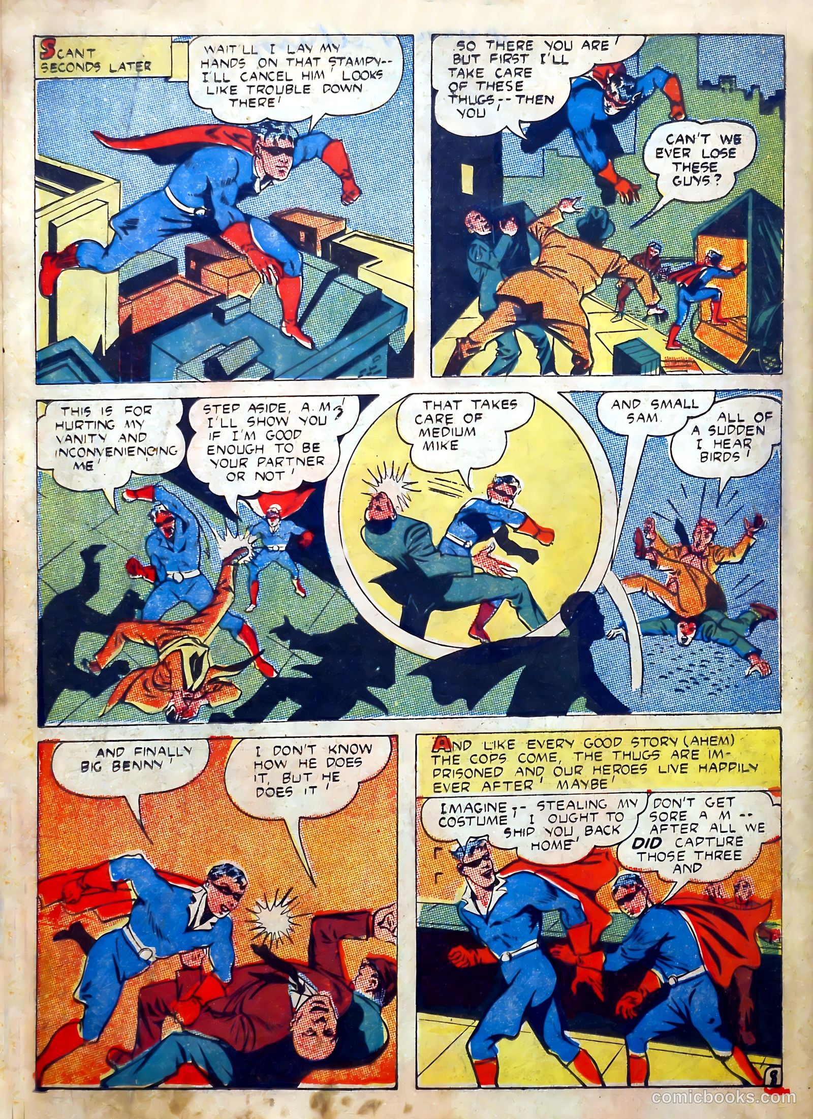 Prize Comics #38 (1940) — page 58 of 60