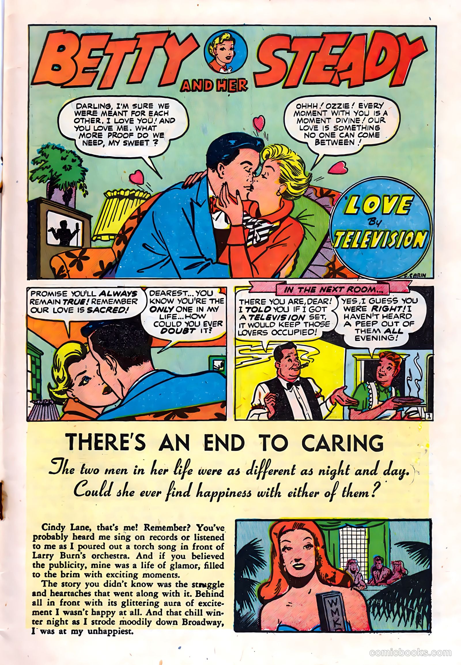 Betty and Her Steady #1 (1950) — page 3 of 36