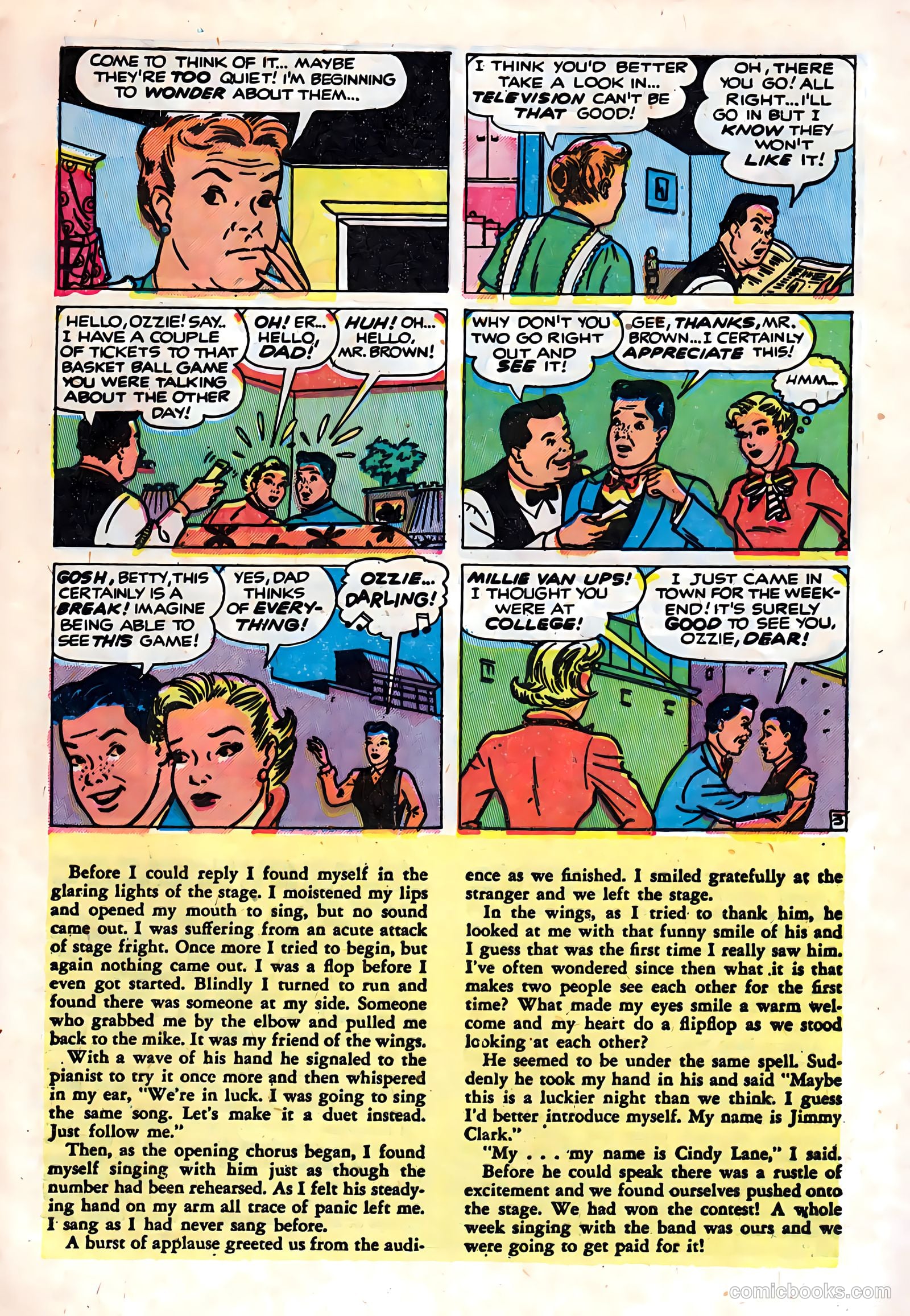 Betty and Her Steady #1 (1950) — page 5 of 36