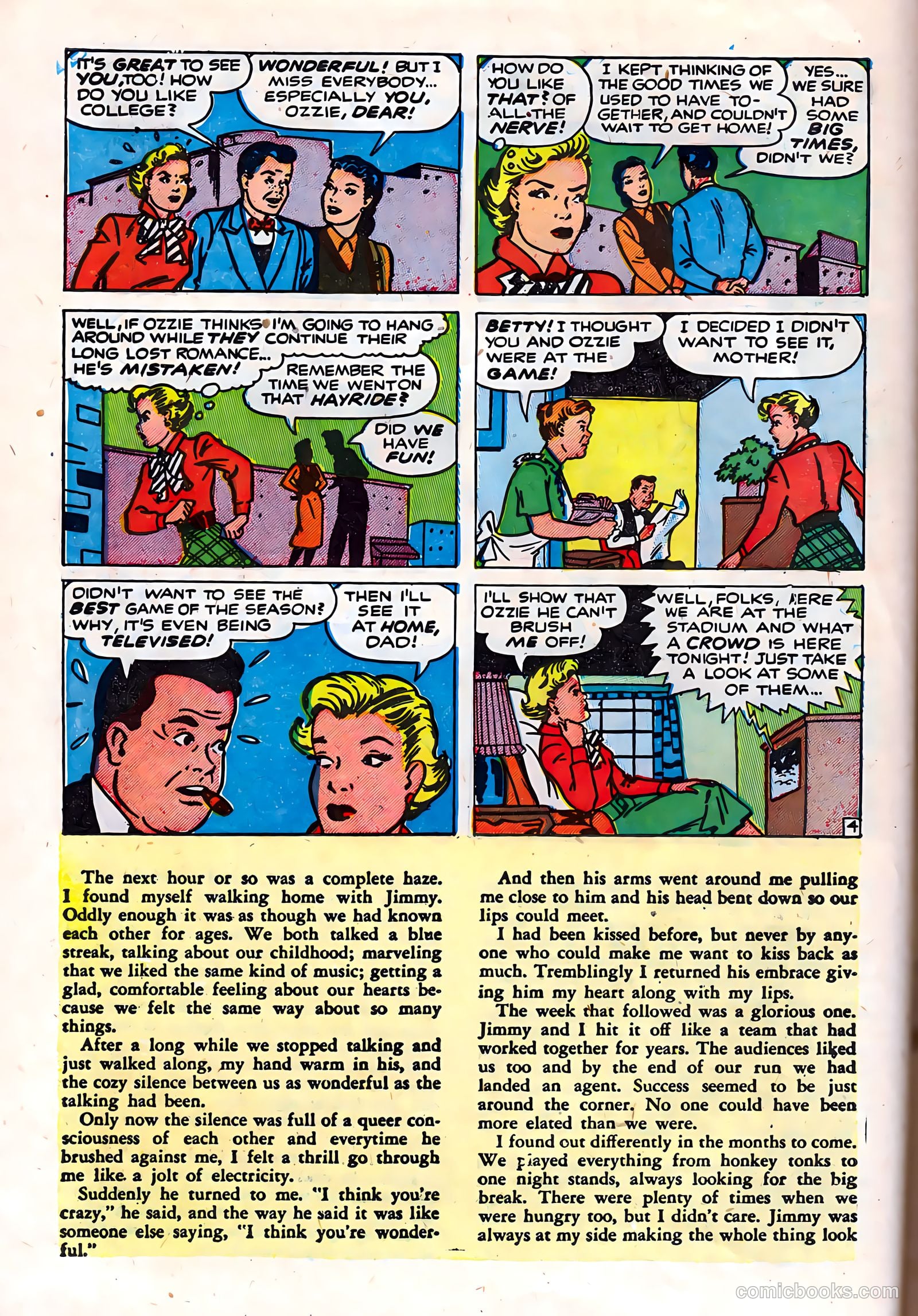 Betty and Her Steady #1 (1950) — page 6 of 36
