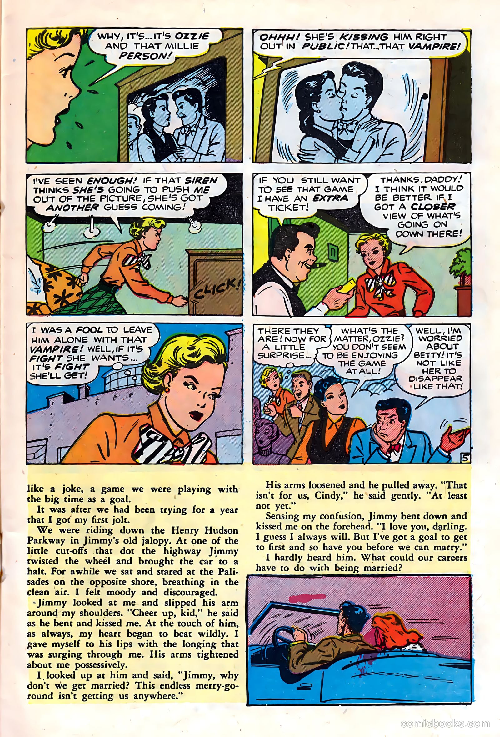 Betty and Her Steady #1 (1950) — page 7 of 36