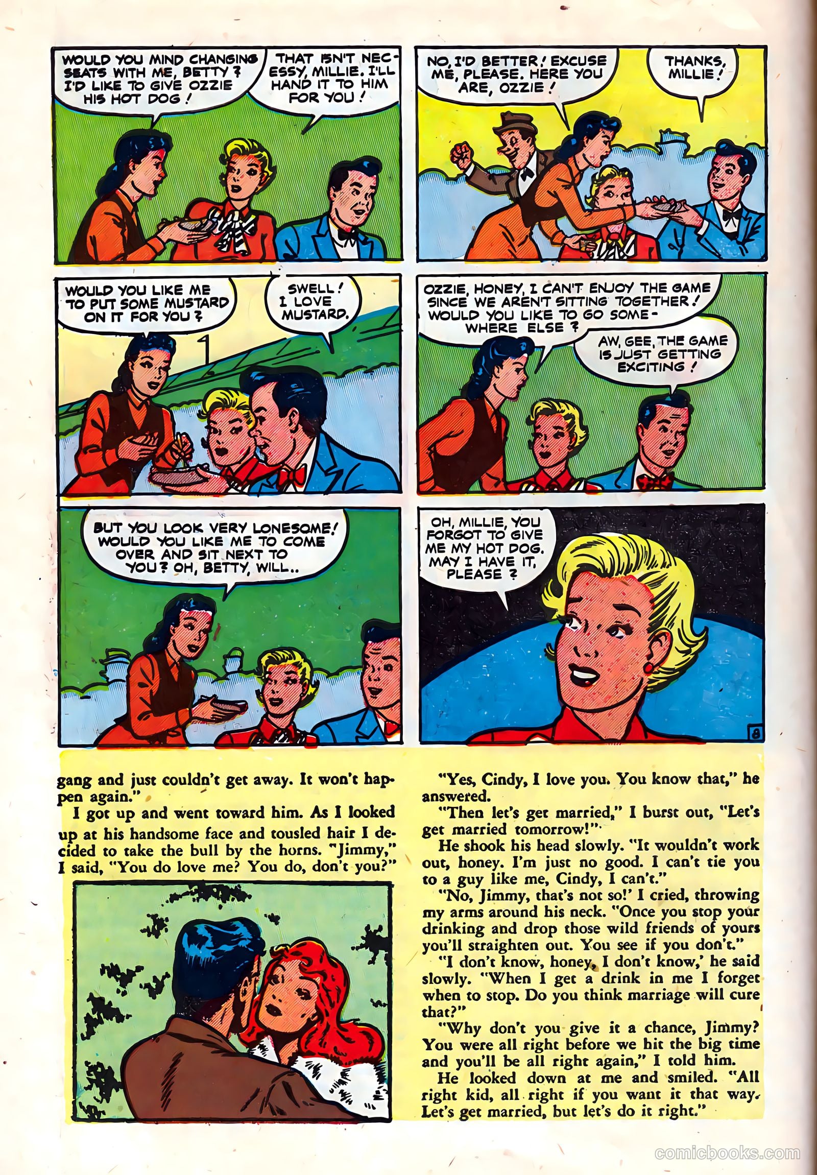 Betty and Her Steady #1 (1950) — page 10 of 36
