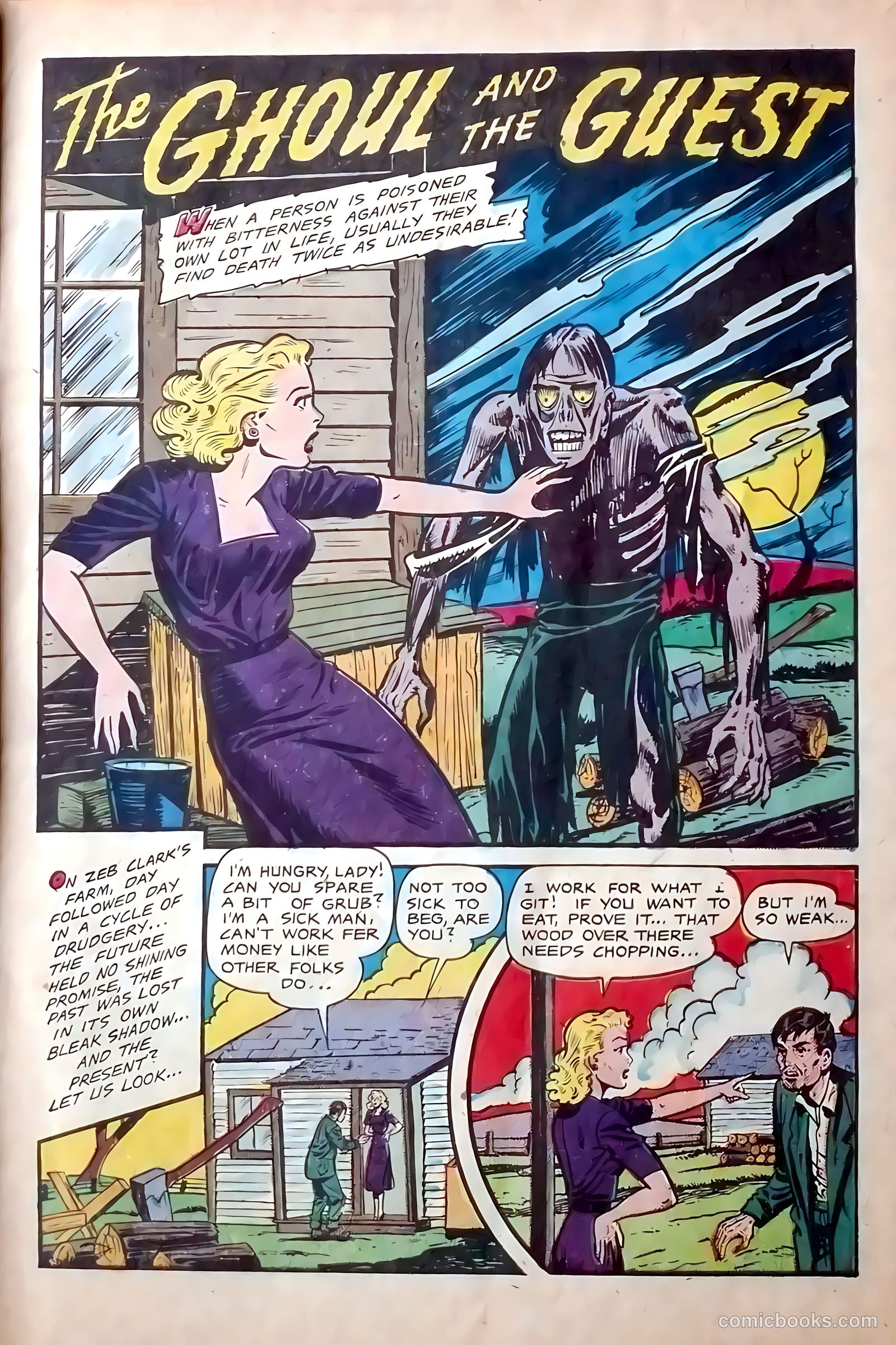 Strange Fantasy #1 (1952) — page 3 of 36