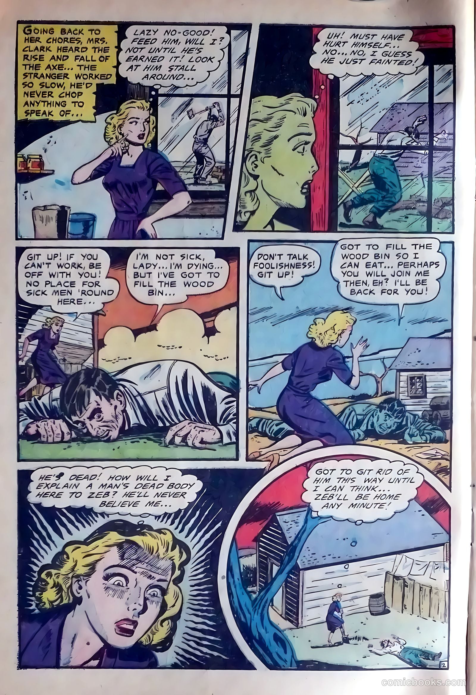 Strange Fantasy #1 (1952) — page 4 of 36