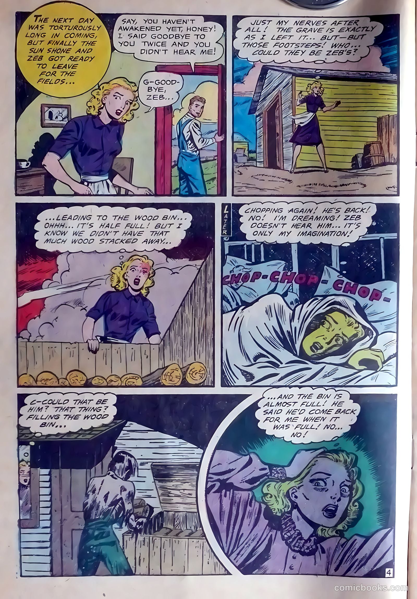 Strange Fantasy #1 (1952) — page 6 of 36