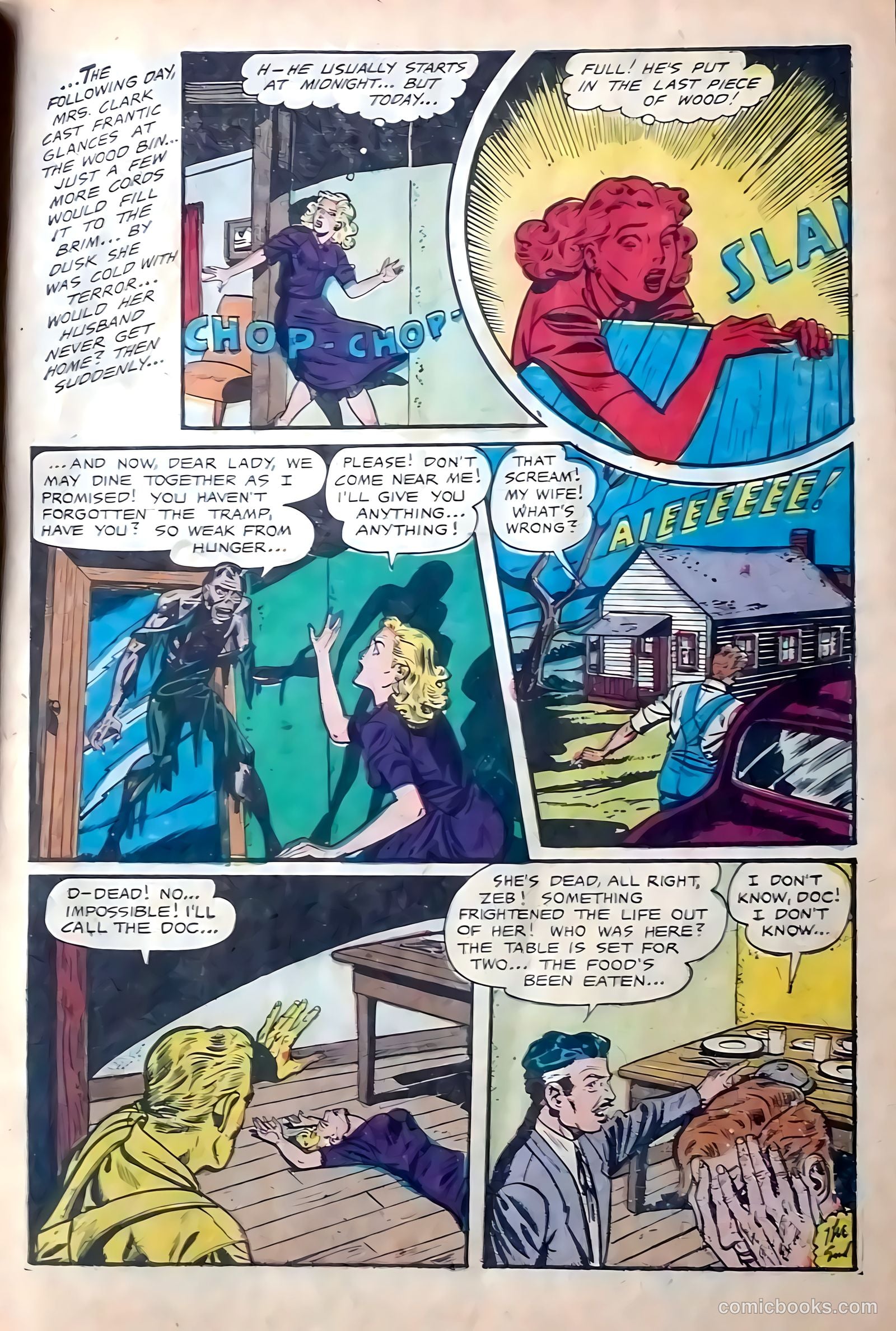 Strange Fantasy #1 (1952) — page 7 of 36