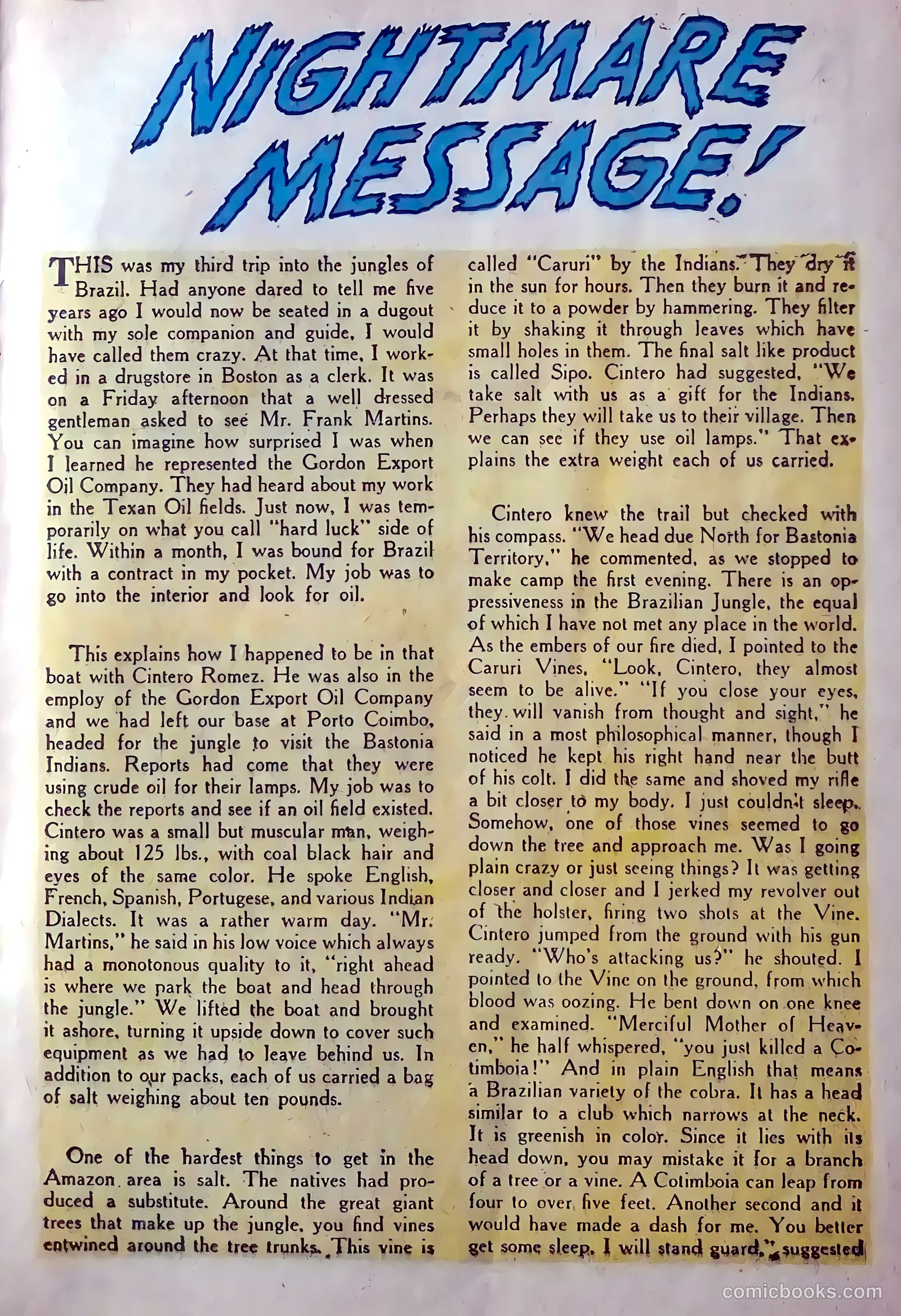 Strange Fantasy #1 (1952) — page 17 of 36