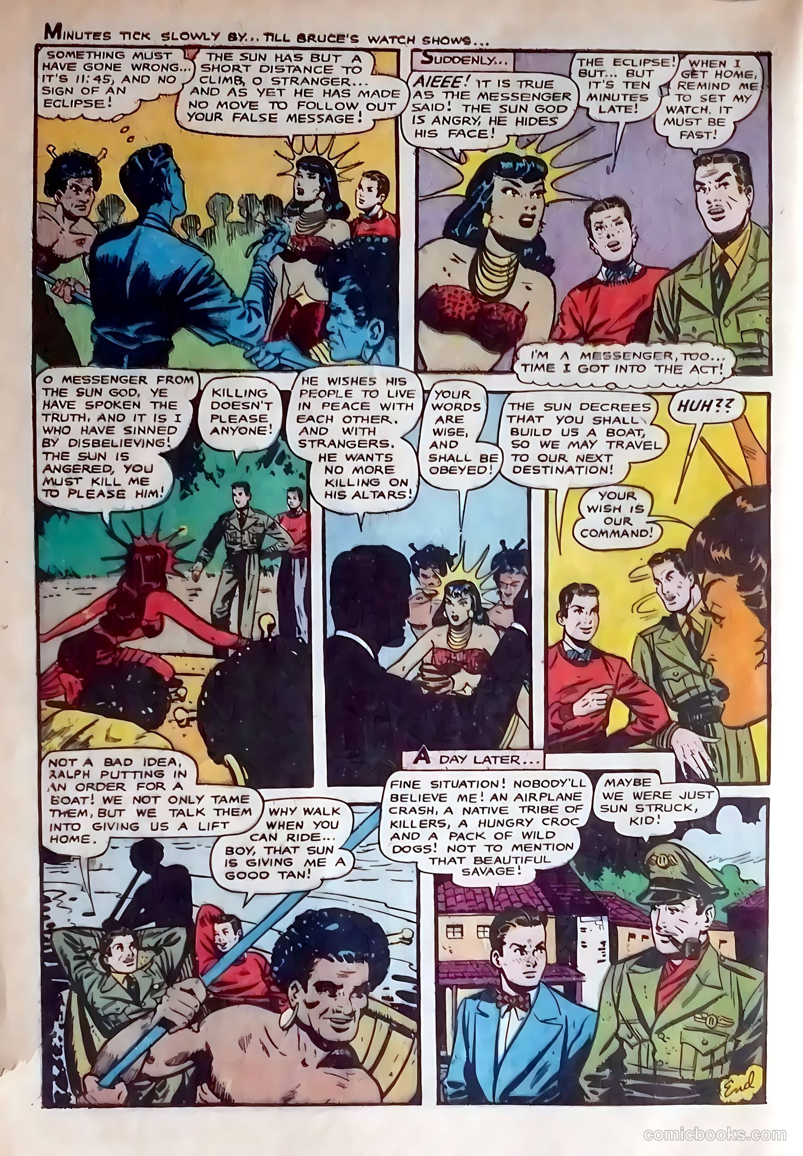 Strange Fantasy #1 (1952) — page 32 of 36
