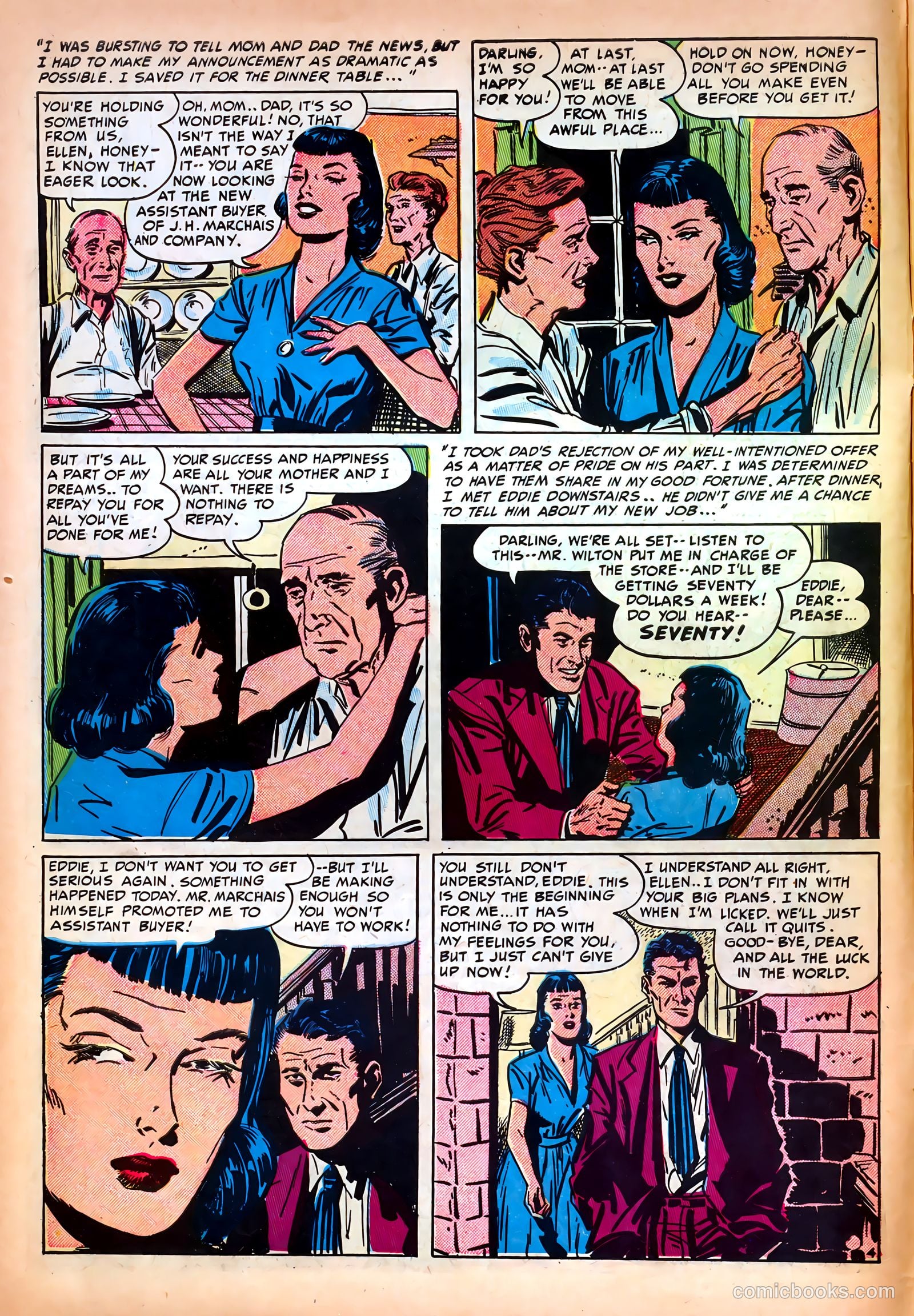Romantic Confessions v1 #6 — page 6 of 52