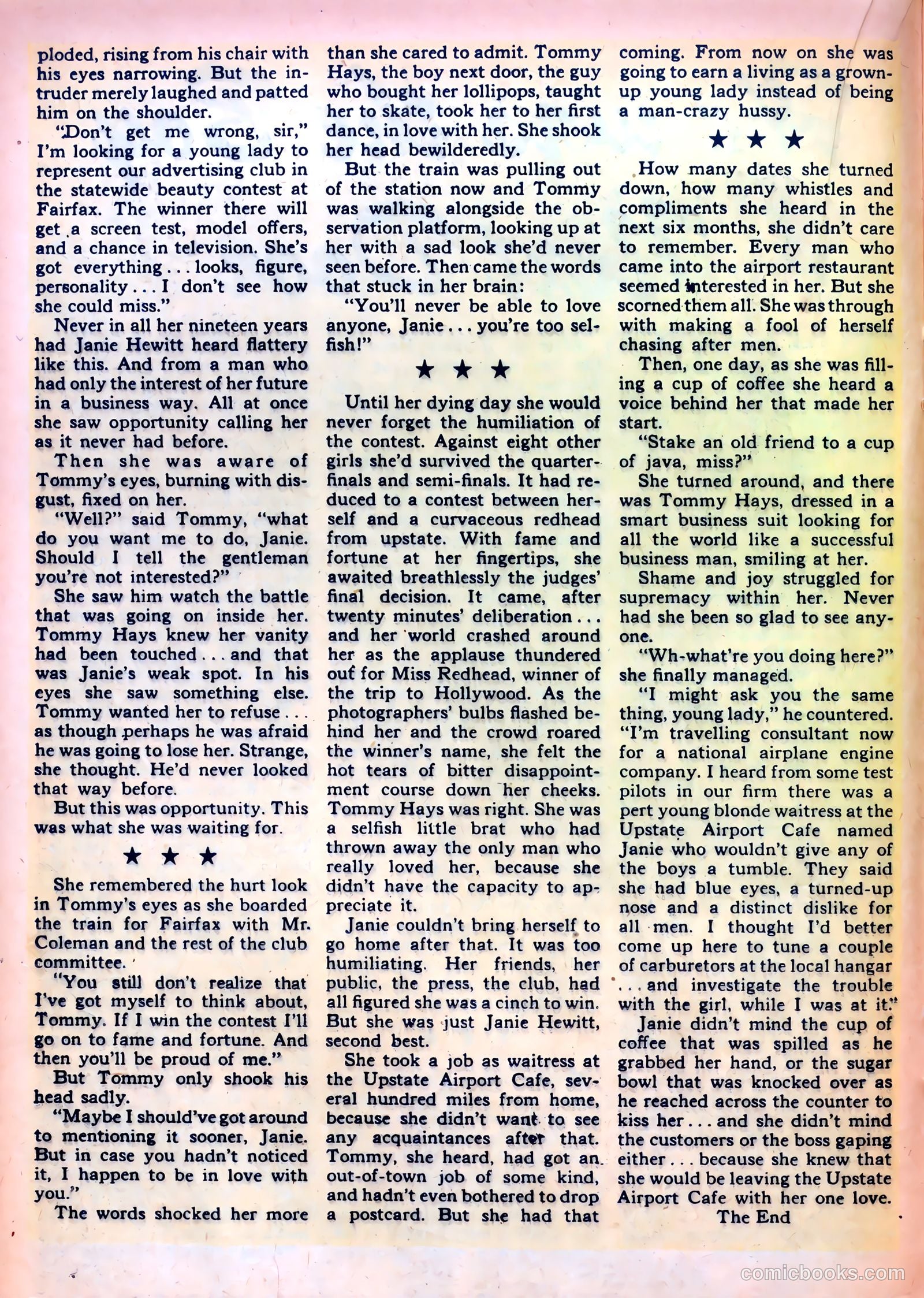 Romantic Confessions v1 #6 — page 22 of 52