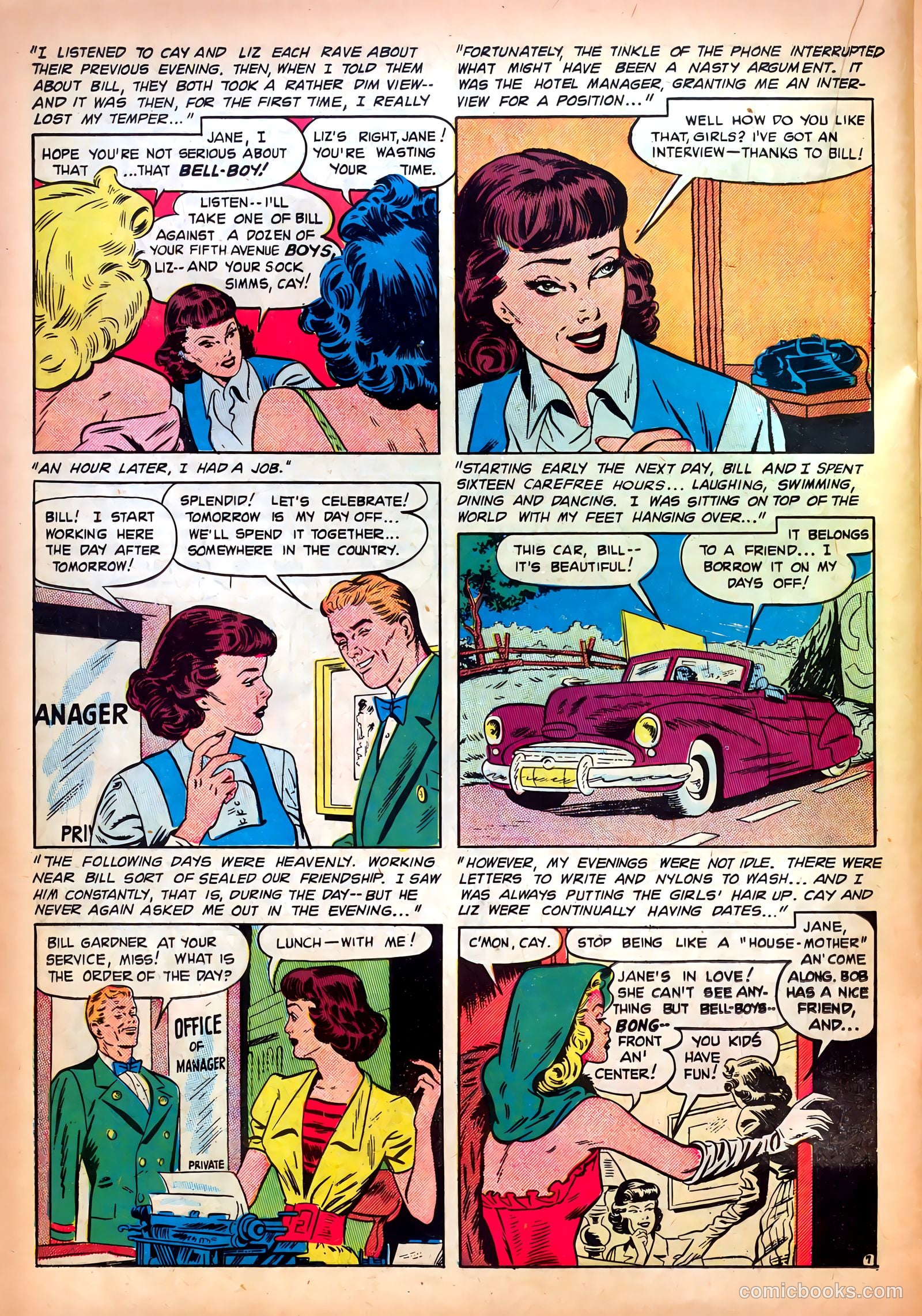 Romantic Confessions v1 #6 — page 30 of 52