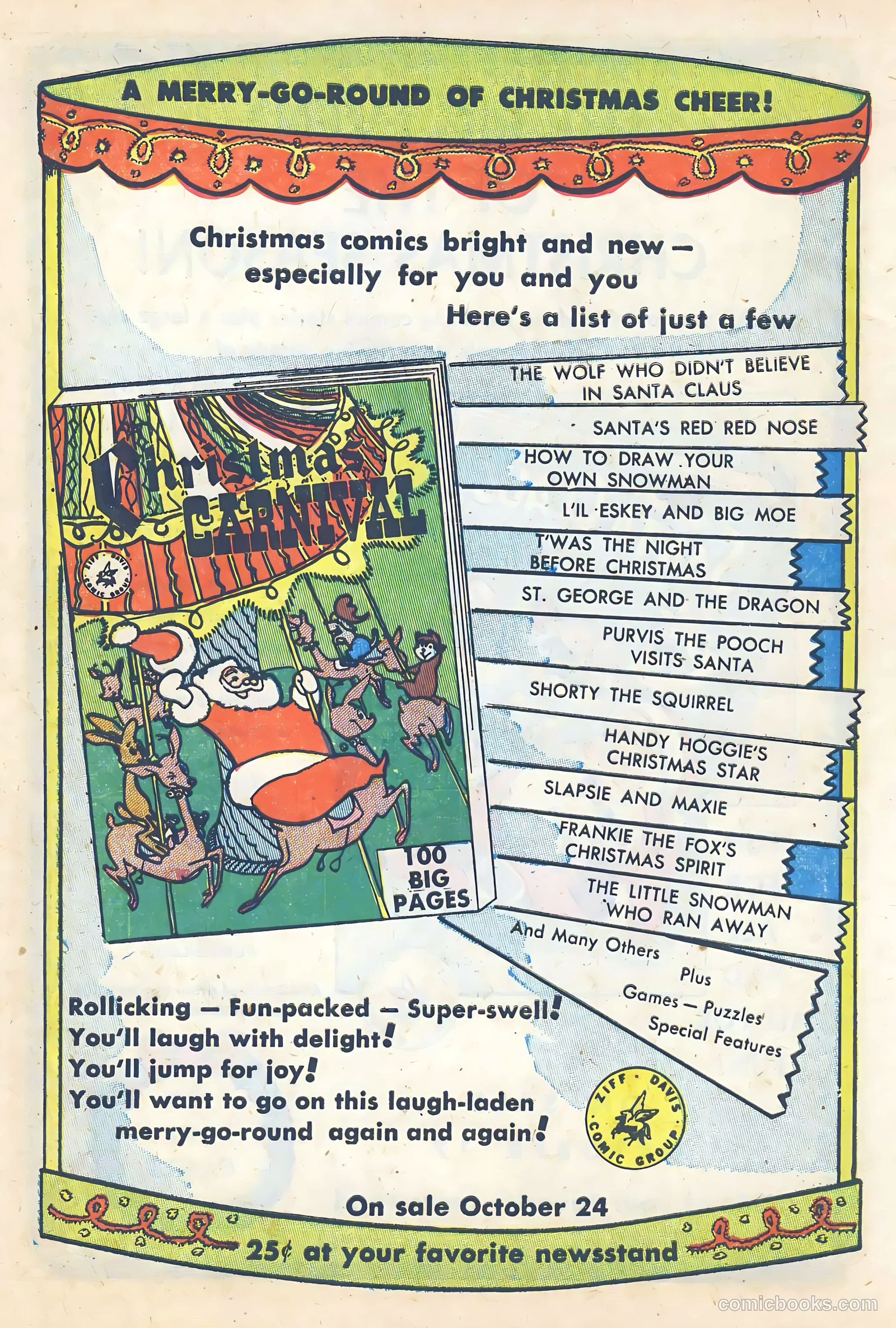 Kiddie Karnival #1 (1952) — page 74 of 100