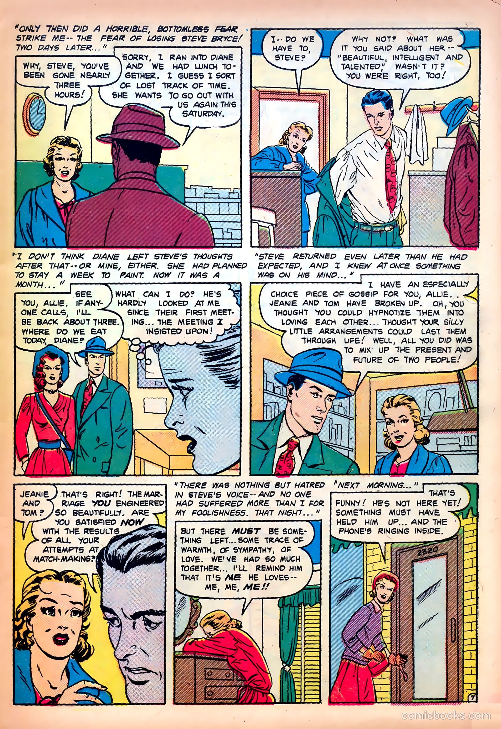 Romantic Confessions v1 #7 — page 9 of 52