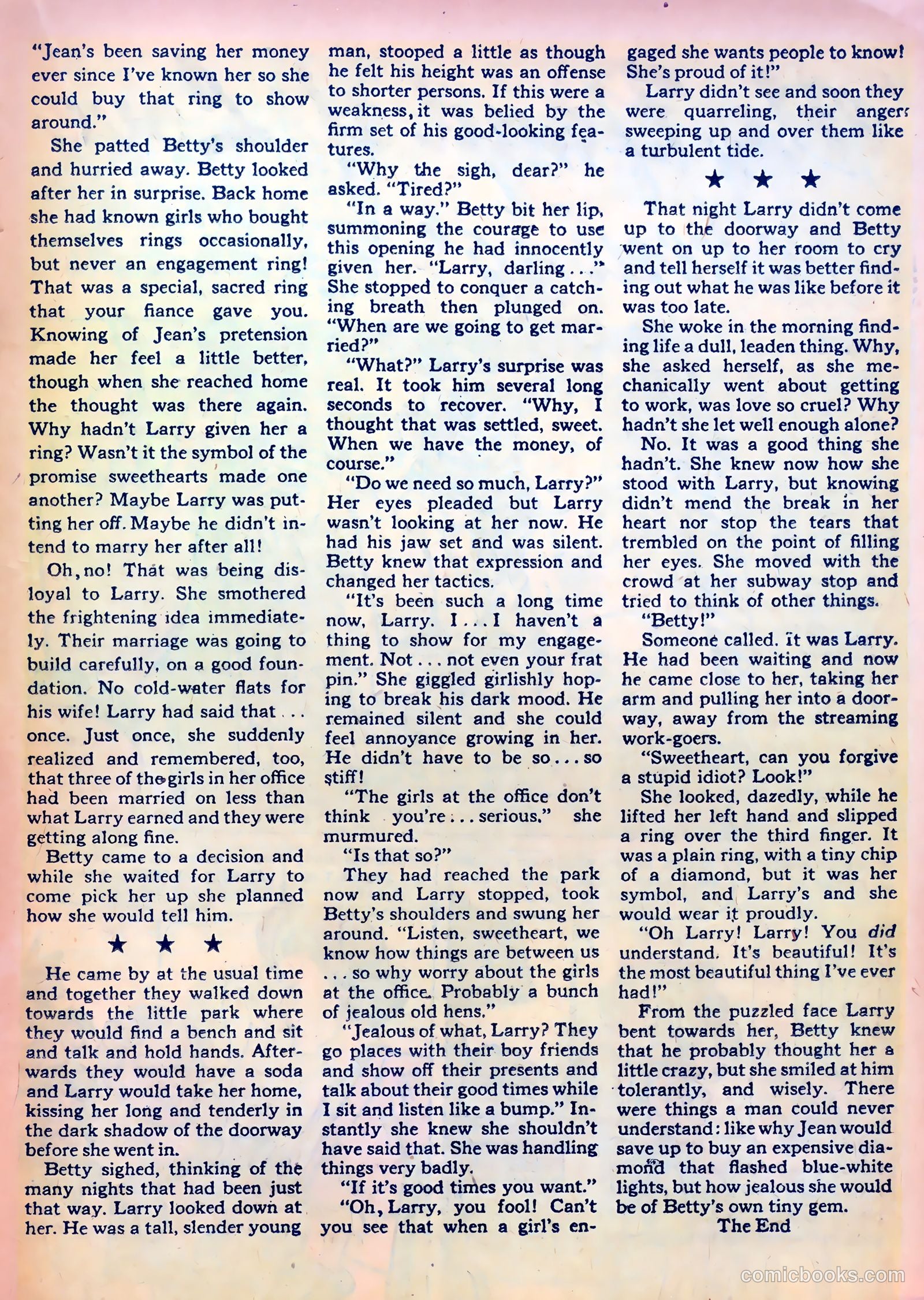 Romantic Confessions v1 #7 — page 29 of 52