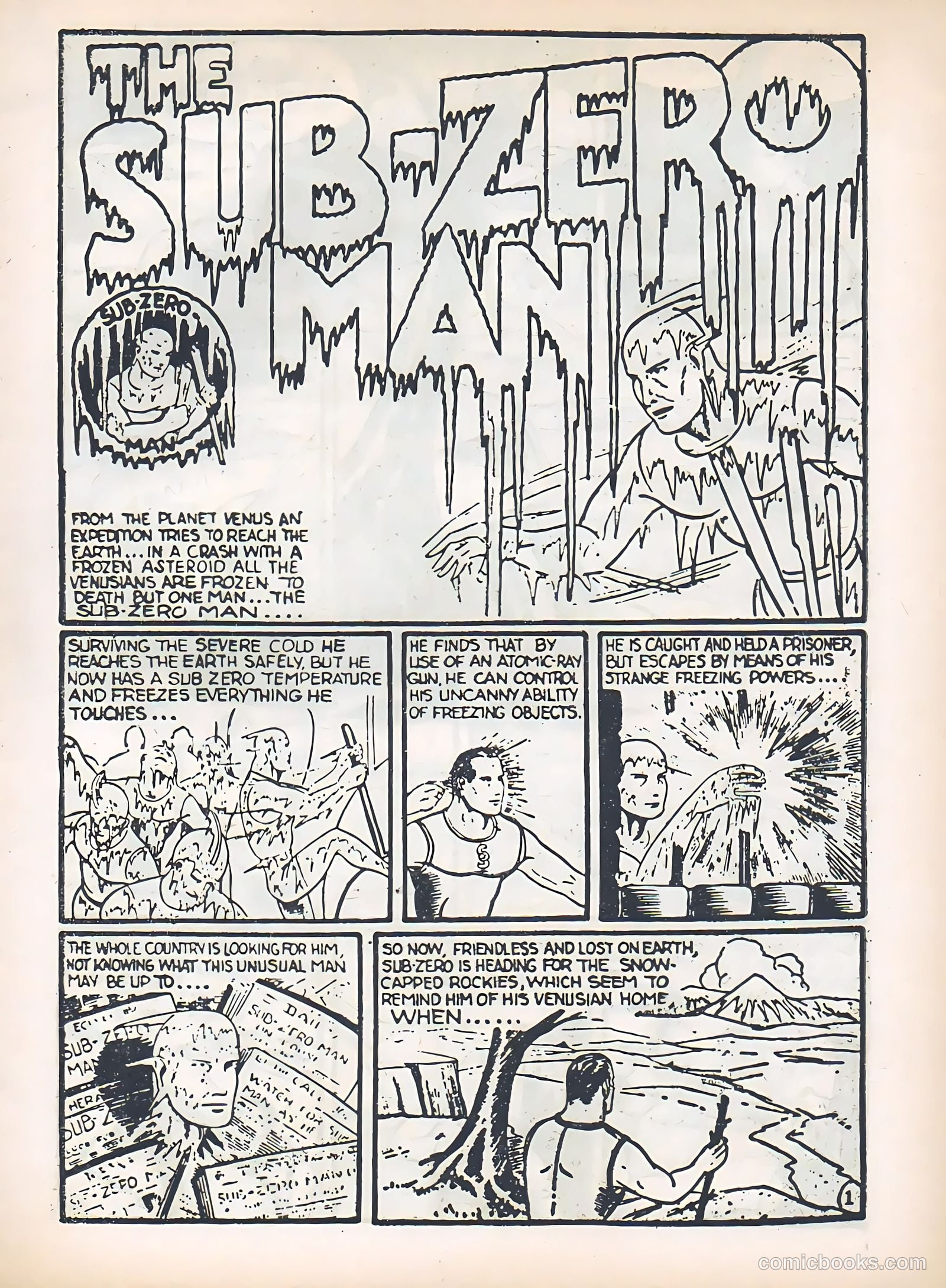 Blue Bolt #4 (1949) — page 9 of 36