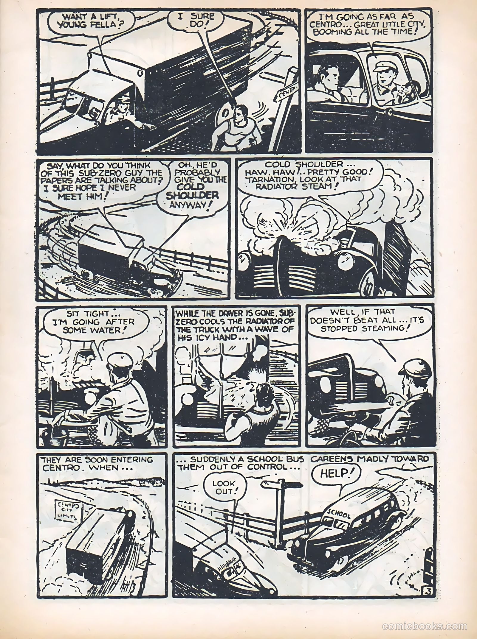Blue Bolt #4 (1949) — page 11 of 36