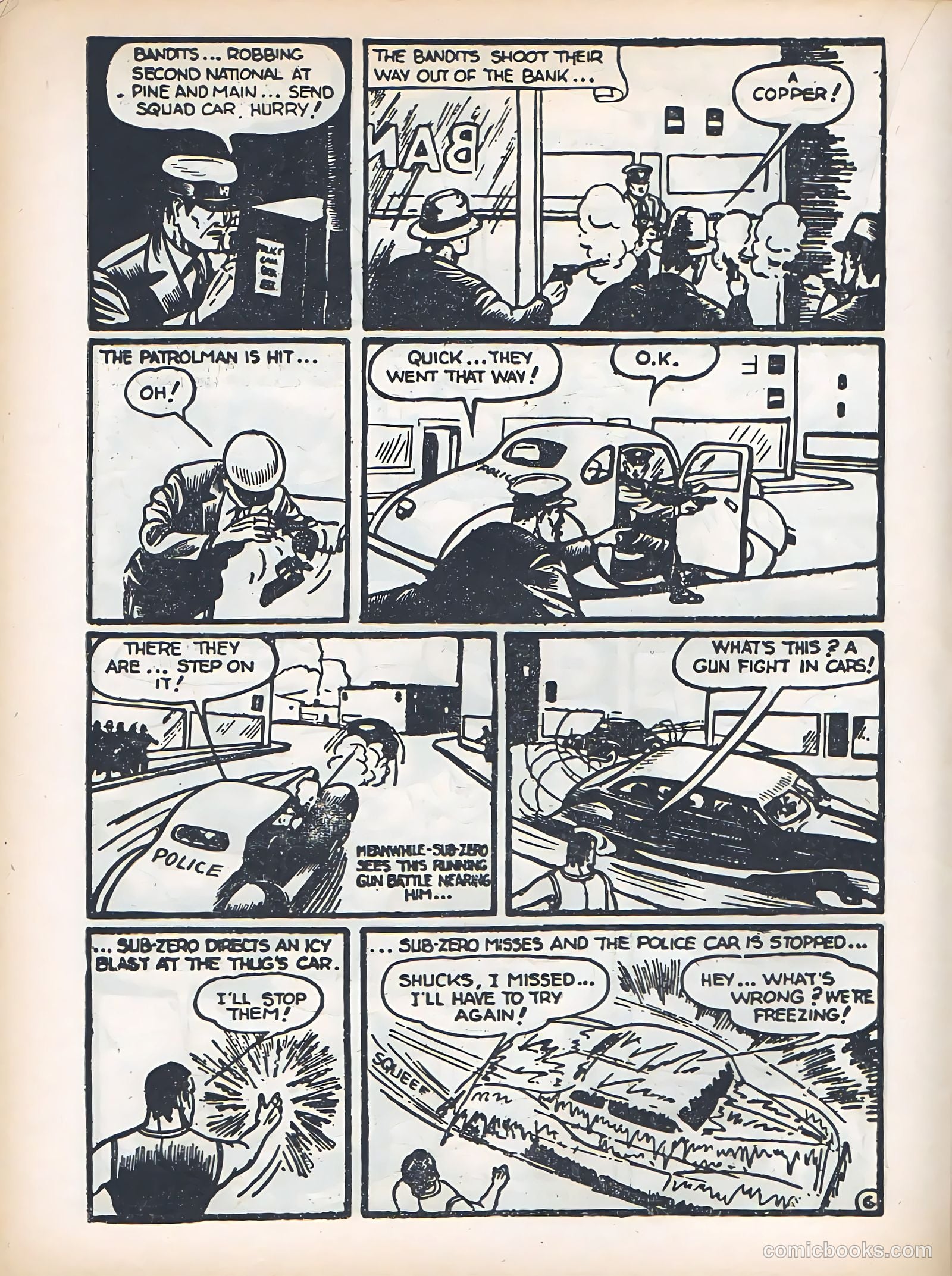 Blue Bolt #4 (1949) — page 14 of 36
