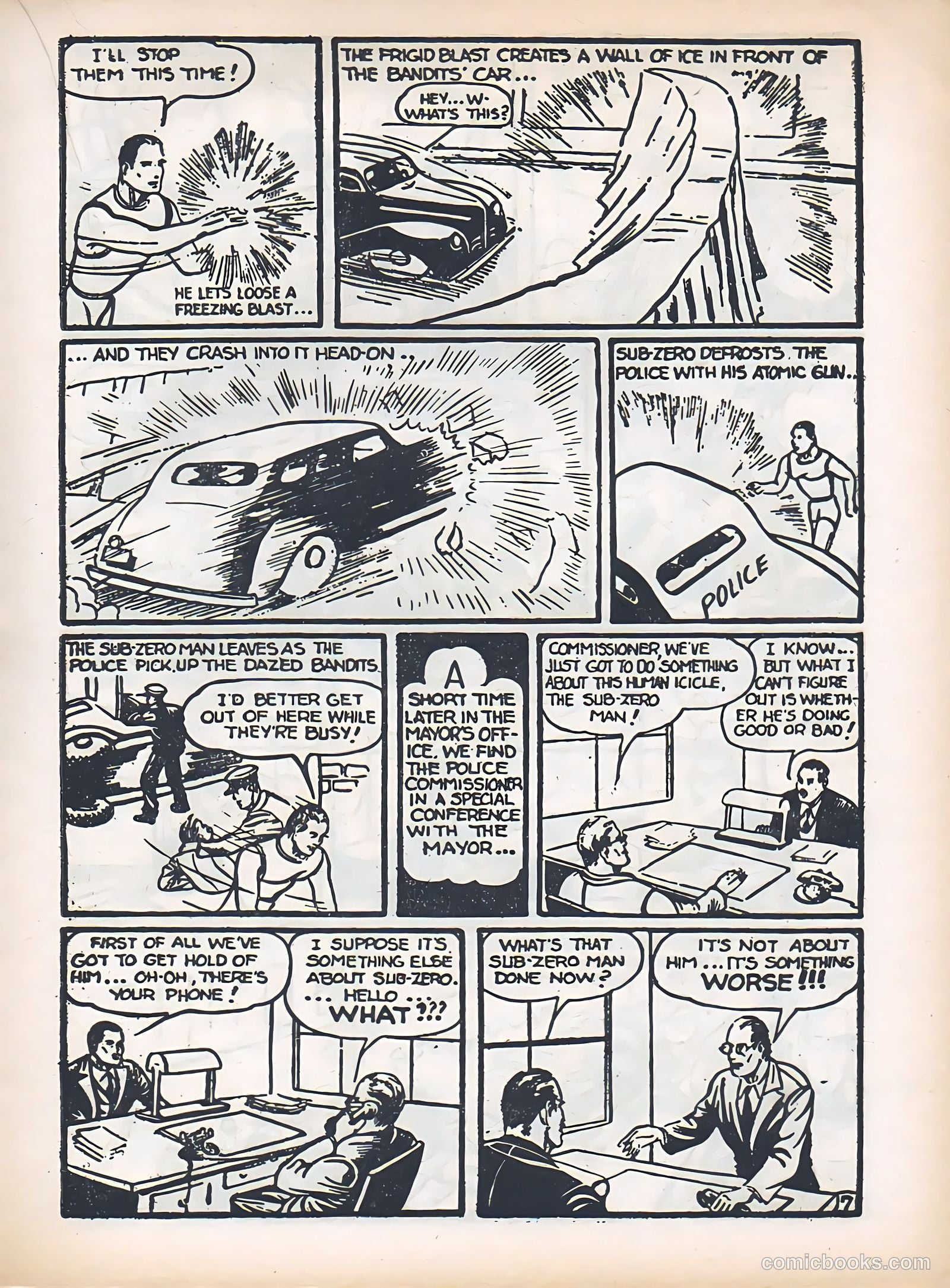 Blue Bolt #4 (1949) — page 15 of 36