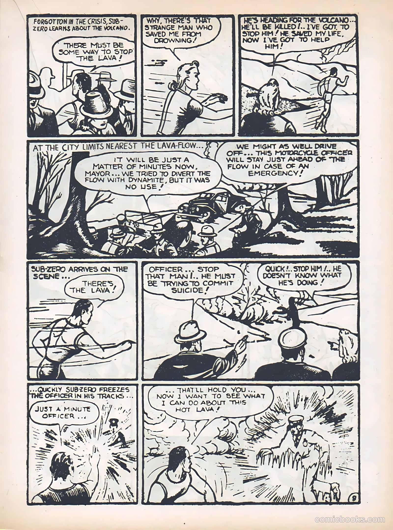 Blue Bolt #4 (1949) — page 17 of 36