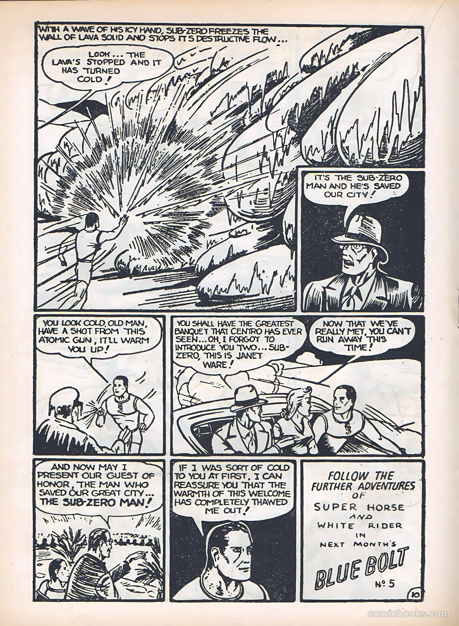 Blue Bolt #4 (1949) — page 18 of 36