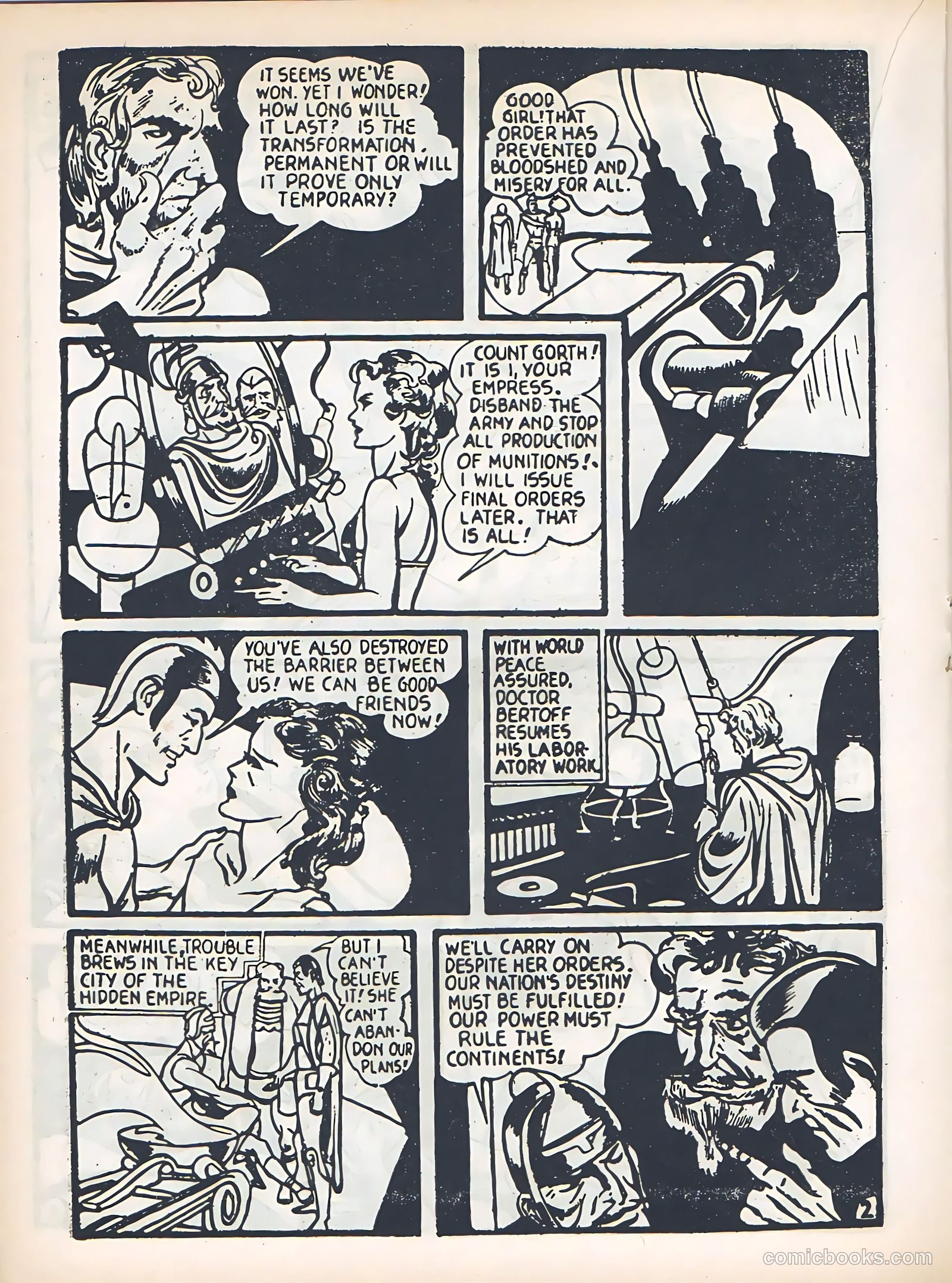 Blue Bolt #4 (1949) — page 20 of 36