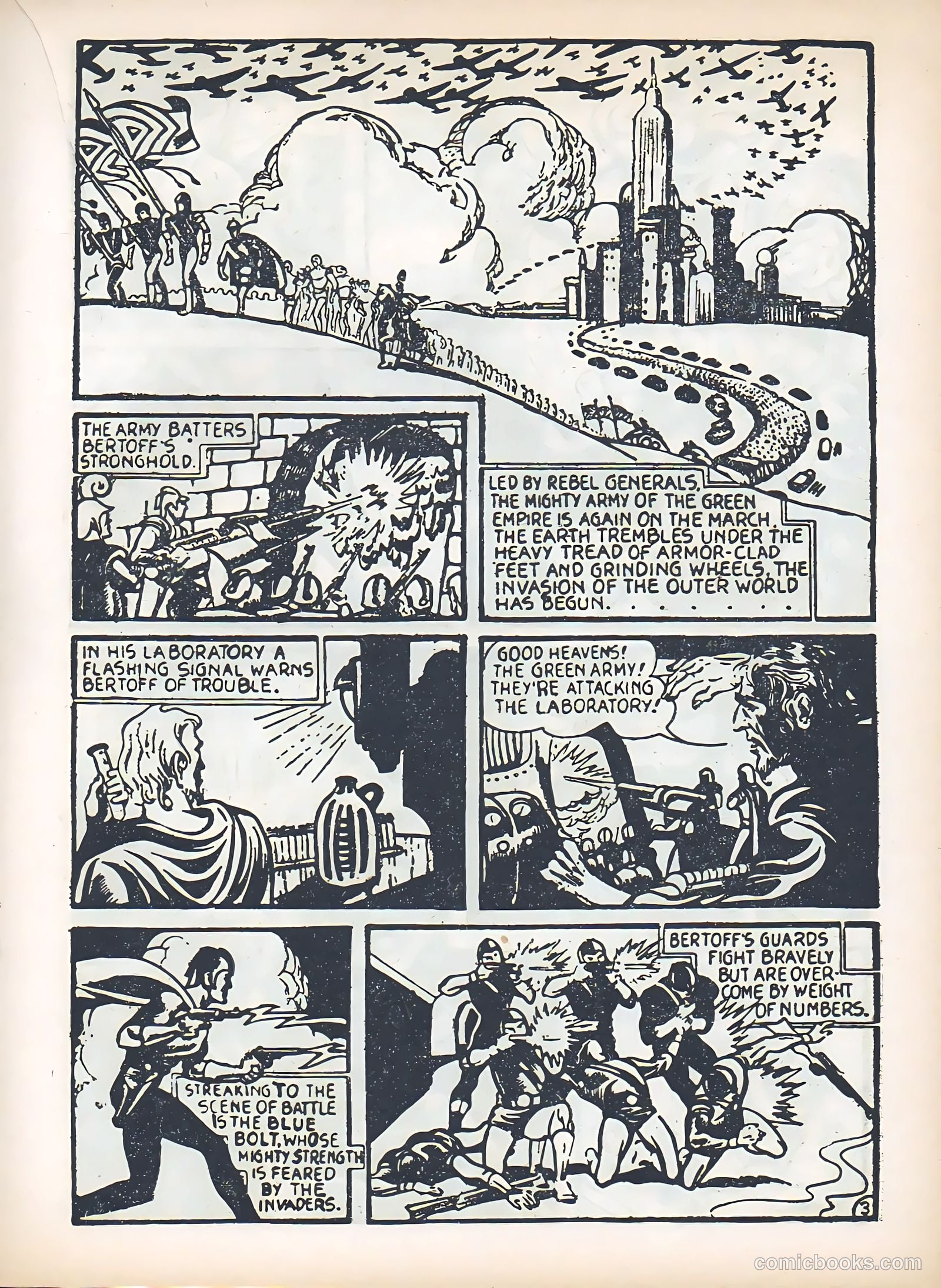 Blue Bolt #4 (1949) — page 21 of 36