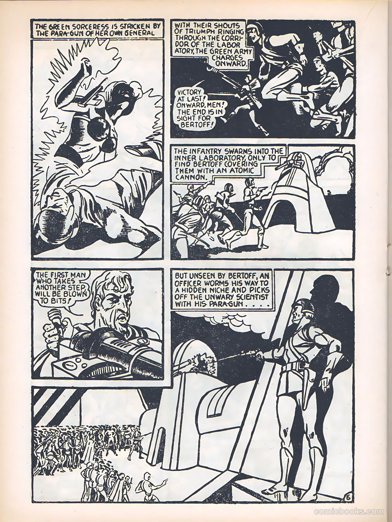 Blue Bolt #4 (1949) — page 24 of 36
