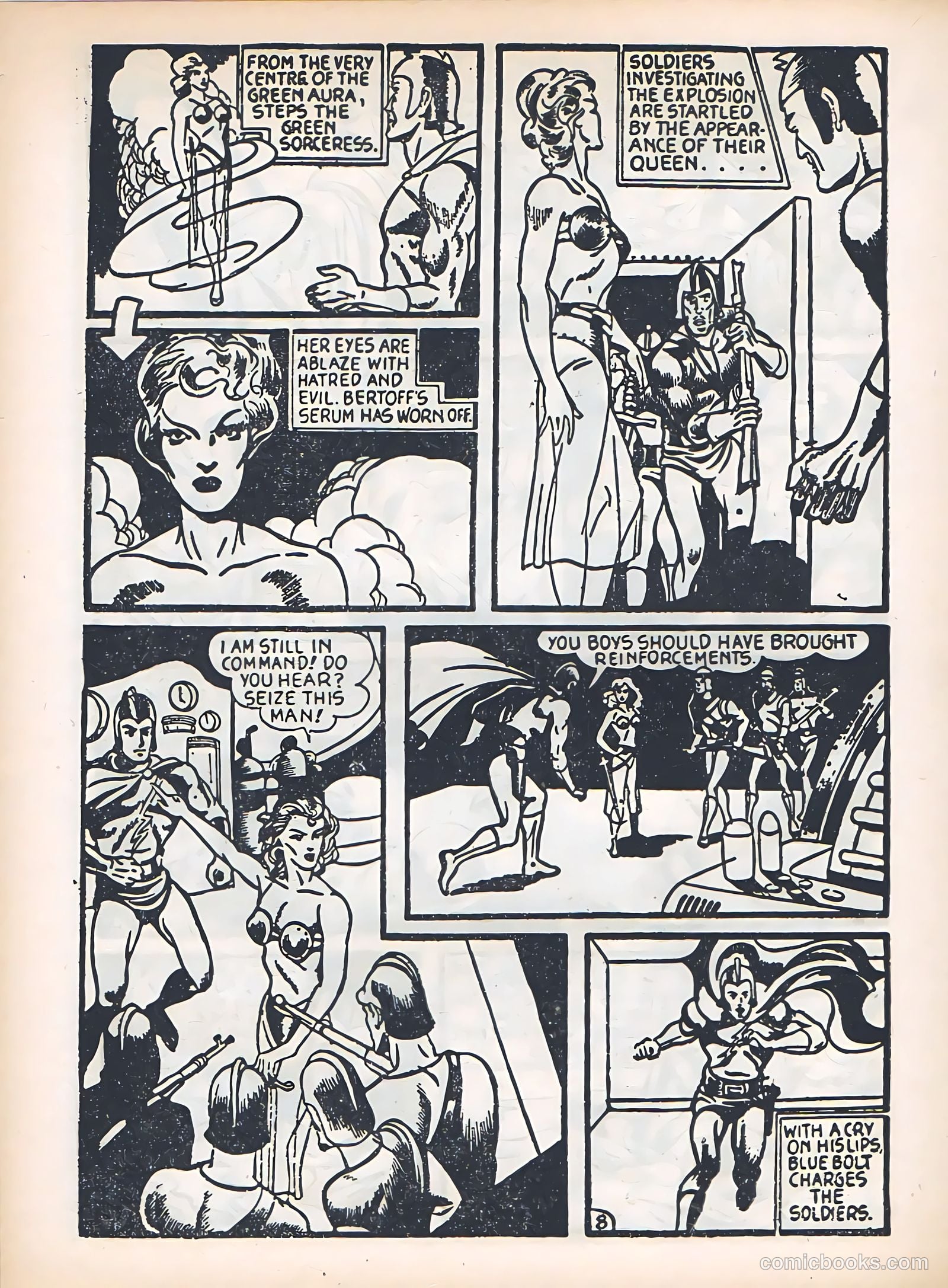Blue Bolt #4 (1949) — page 26 of 36
