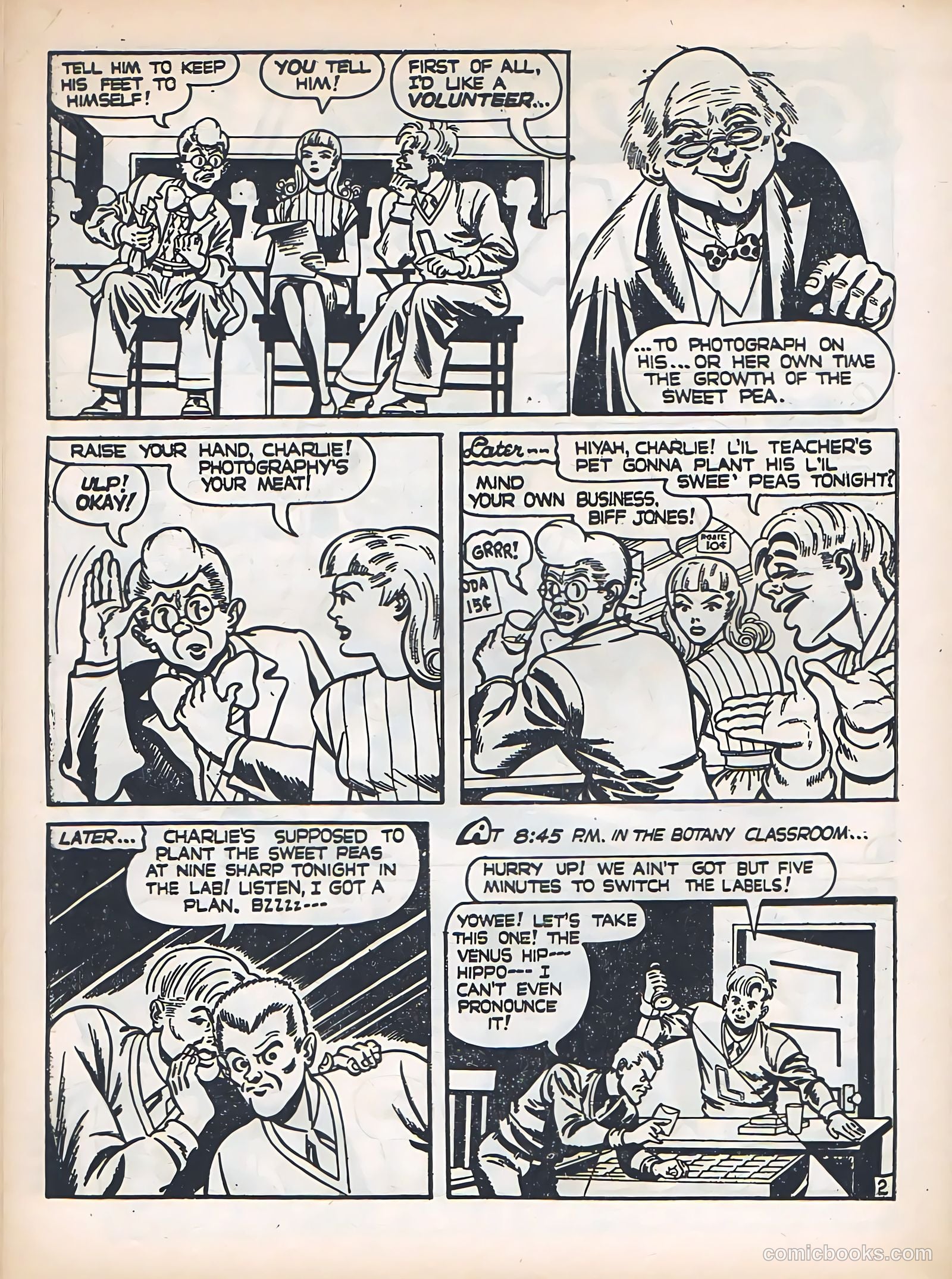 Blue Bolt #4 (1949) — page 30 of 36