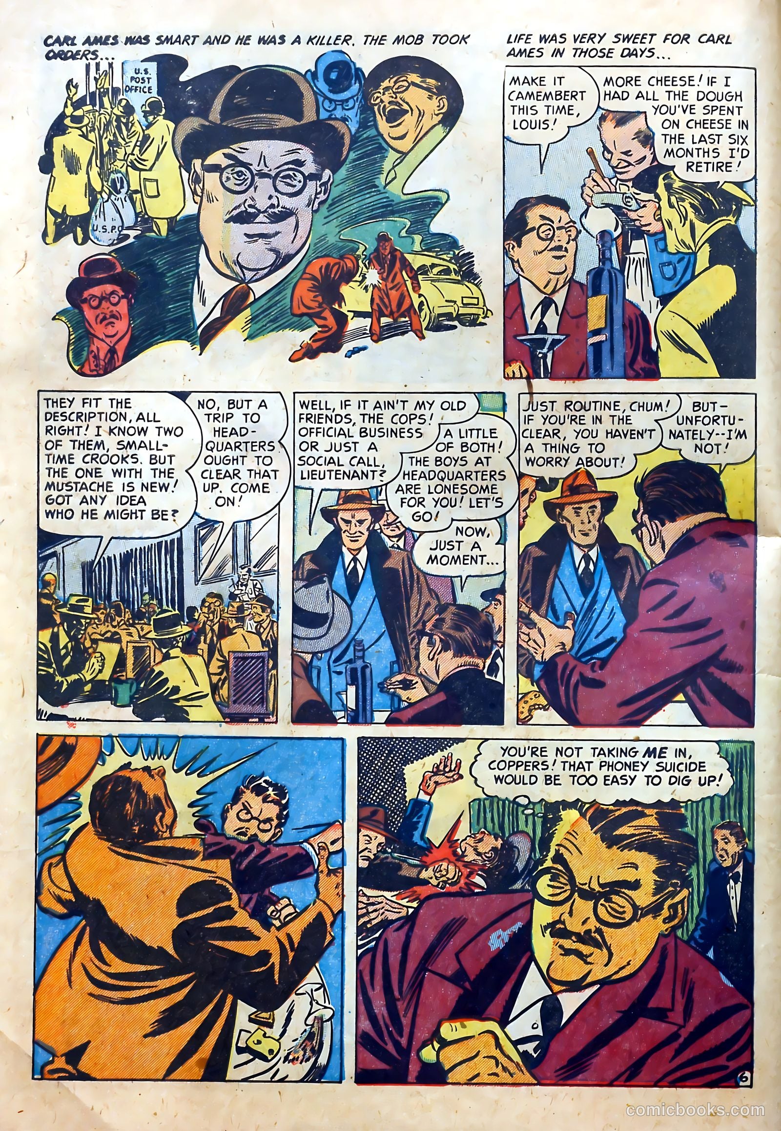 Real Clue Crime Stories v6 #7 — page 8 of 68