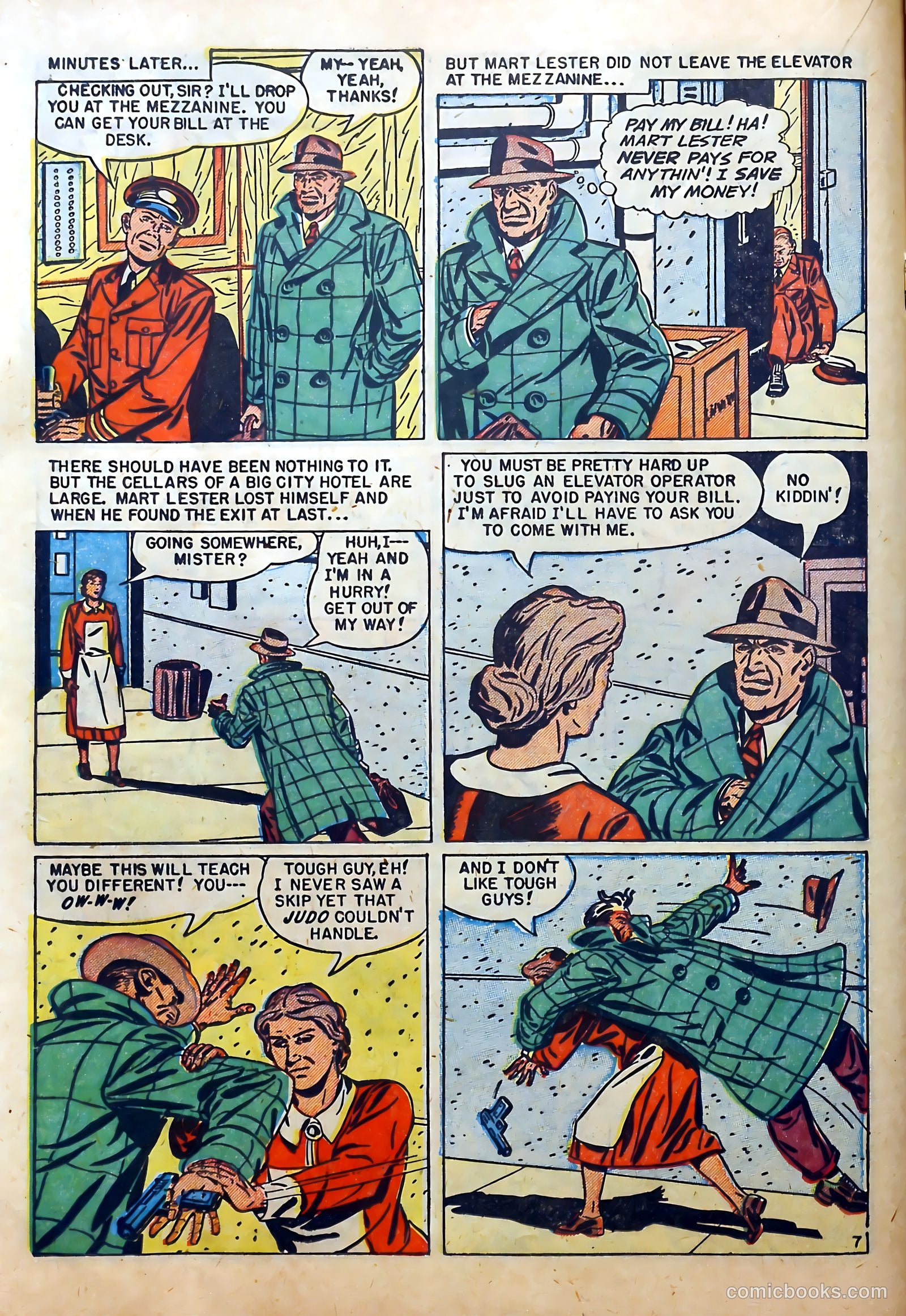 Real Clue Crime Stories v6 #7 — page 32 of 68