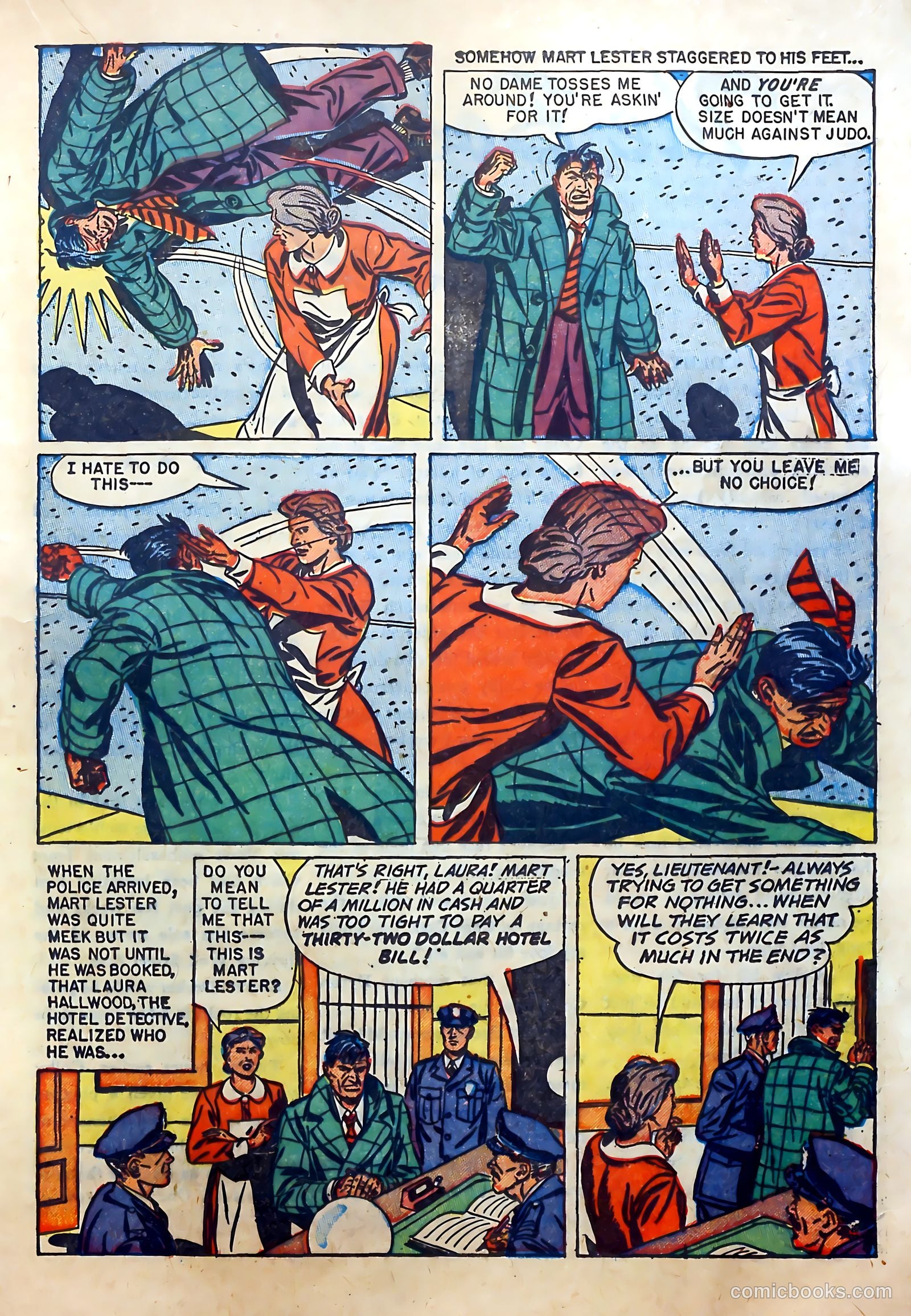 Real Clue Crime Stories v6 #7 — page 33 of 68