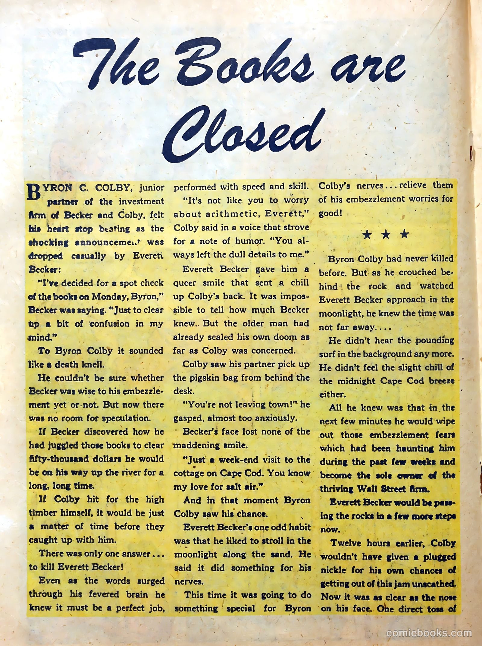 Real Clue Crime Stories v6 #7 — page 34 of 68