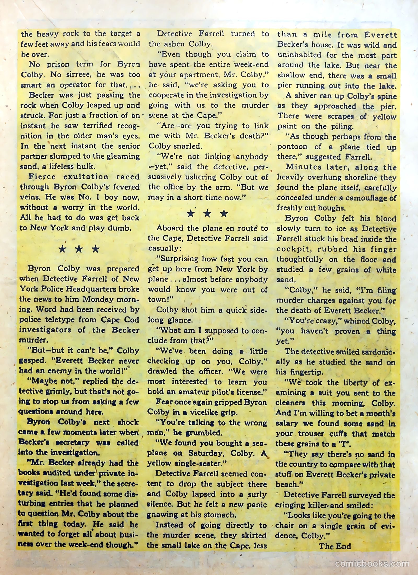 Real Clue Crime Stories v6 #7 — page 35 of 68