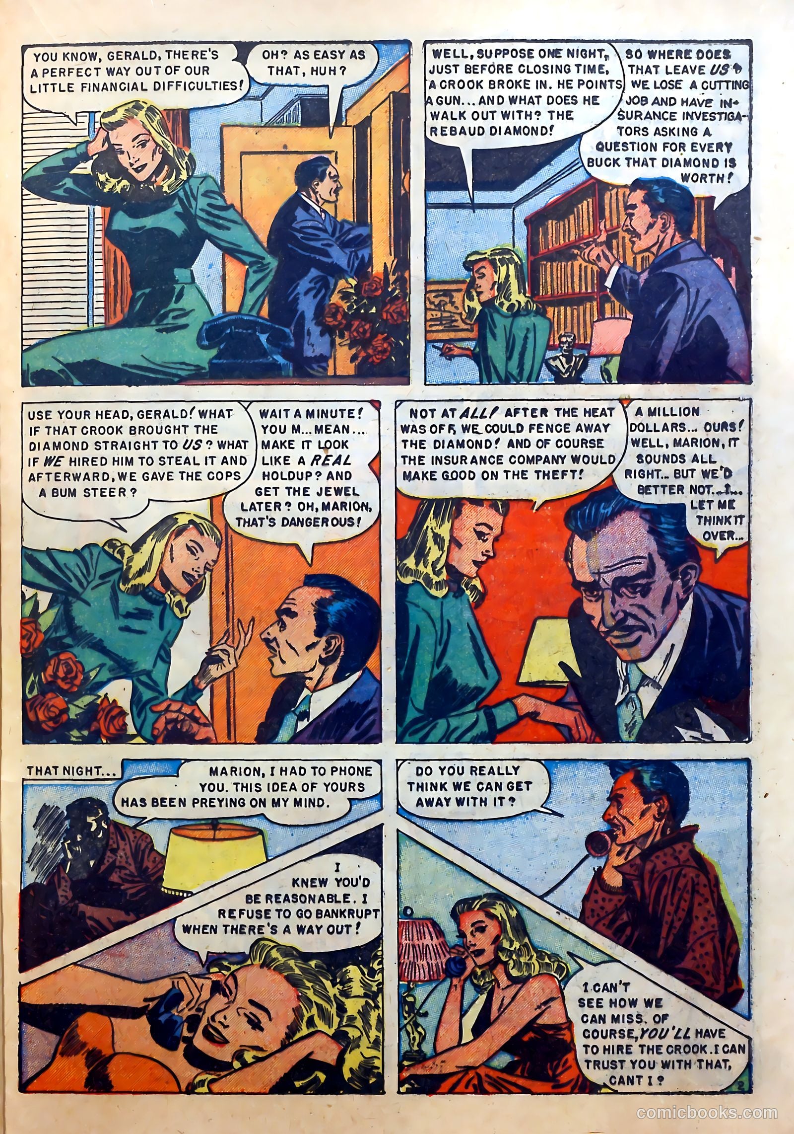 Real Clue Crime Stories v6 #7 — page 41 of 68