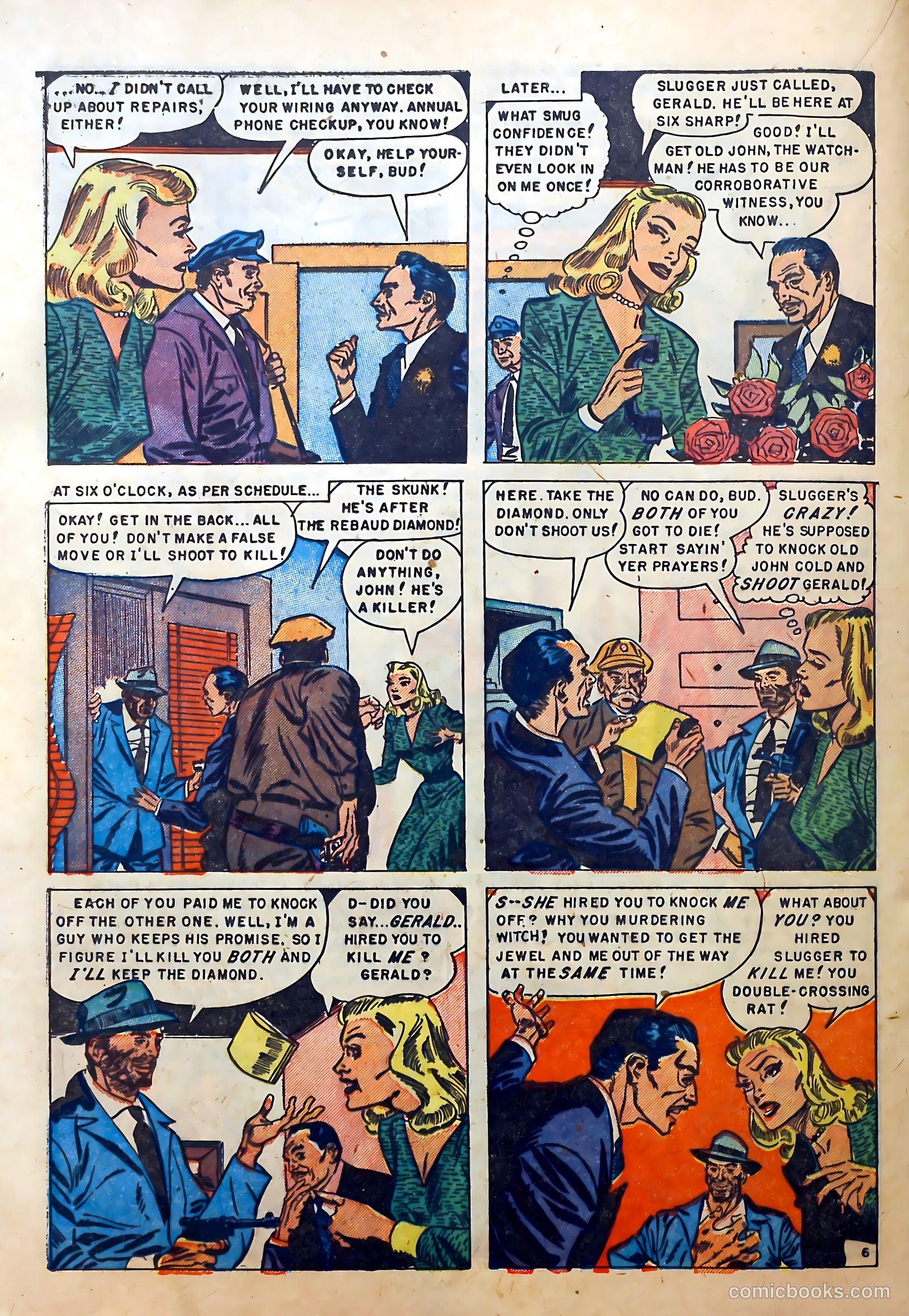 Real Clue Crime Stories v6 #7 — page 46 of 68